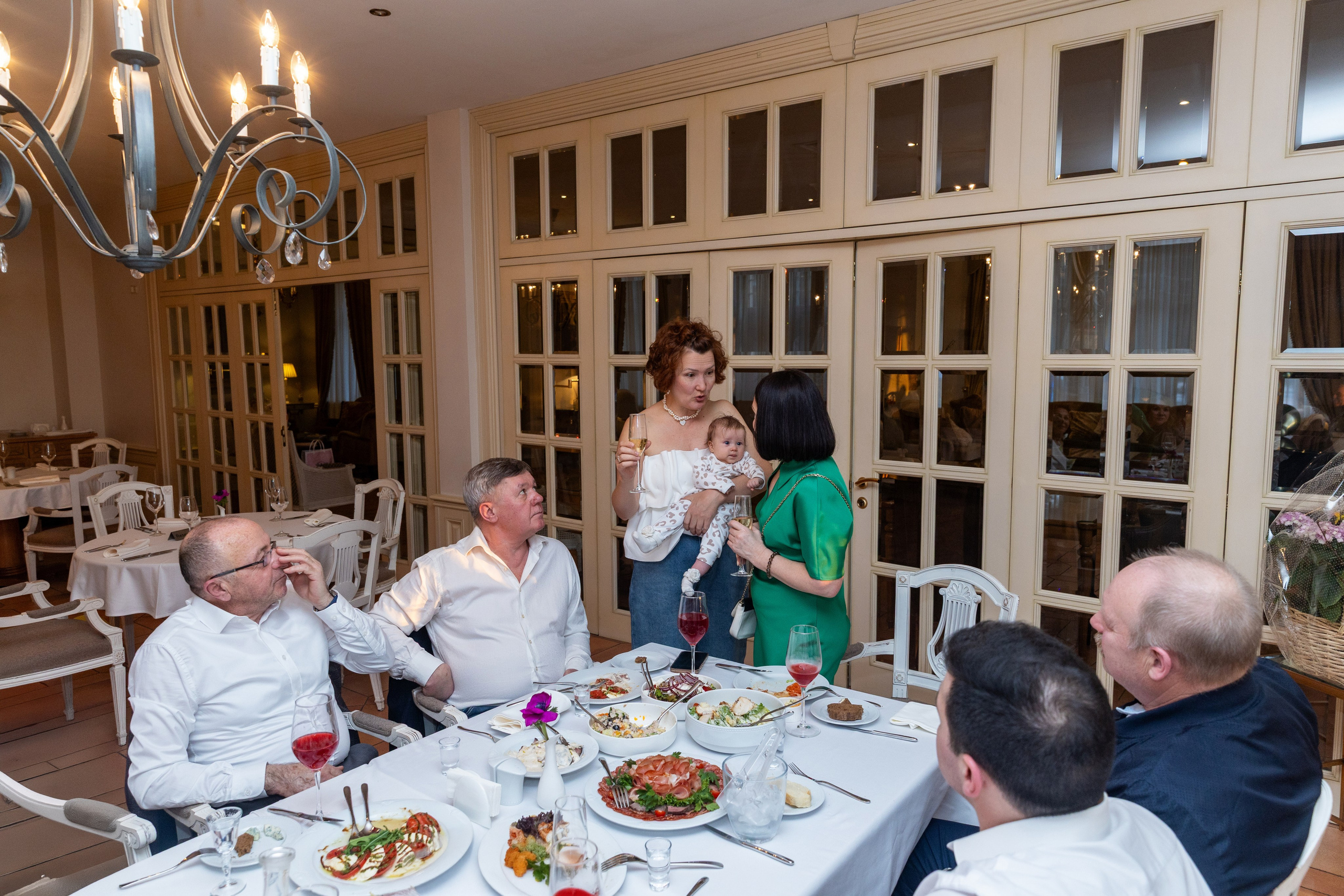 Юбилей Ольги. Отель Скандинавия. Фотограф в Санкт-Петербурге Закута Ольга