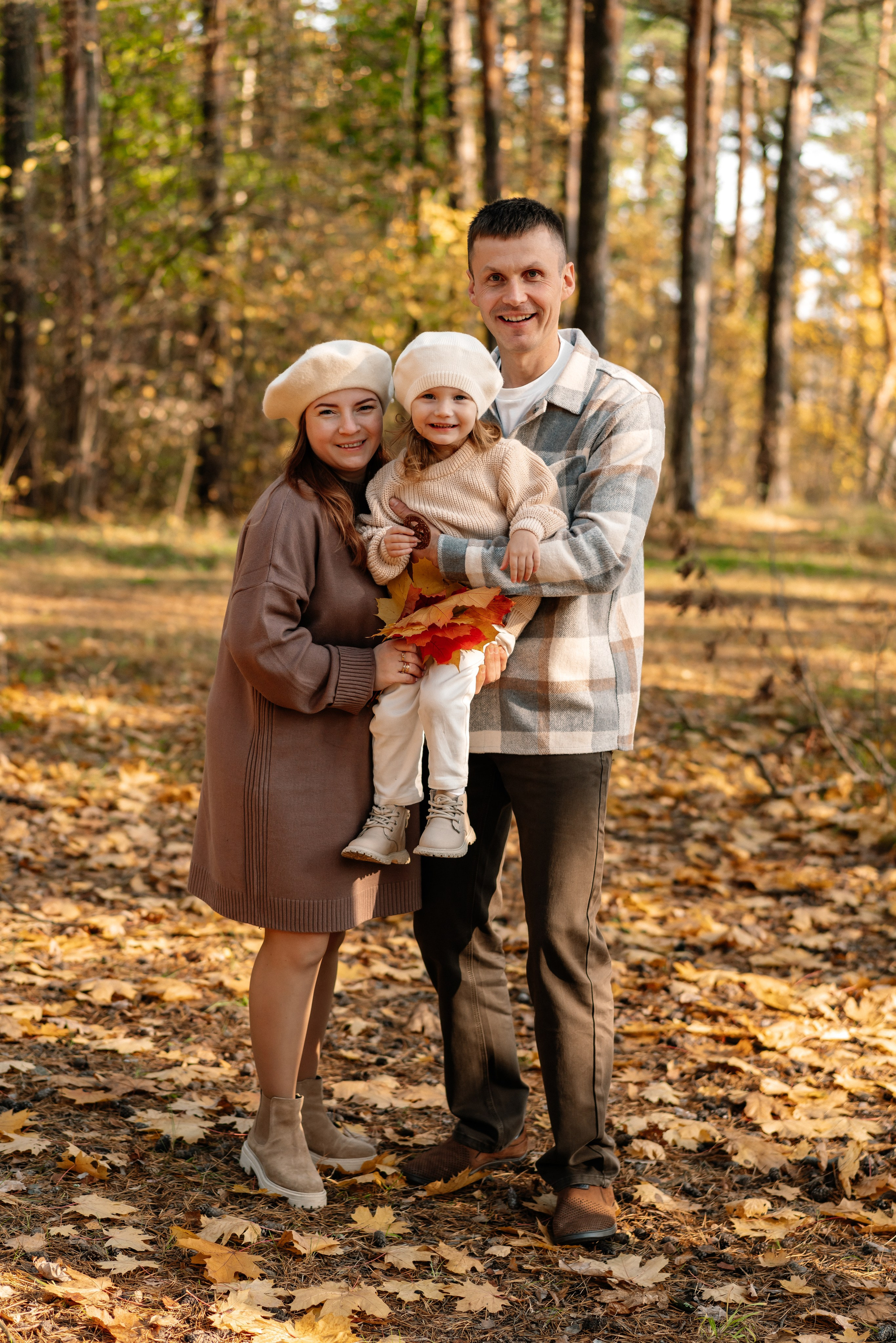 Осенняя фотосессия. Семейный фотограф Одинцово Москва Наталия Черенкова