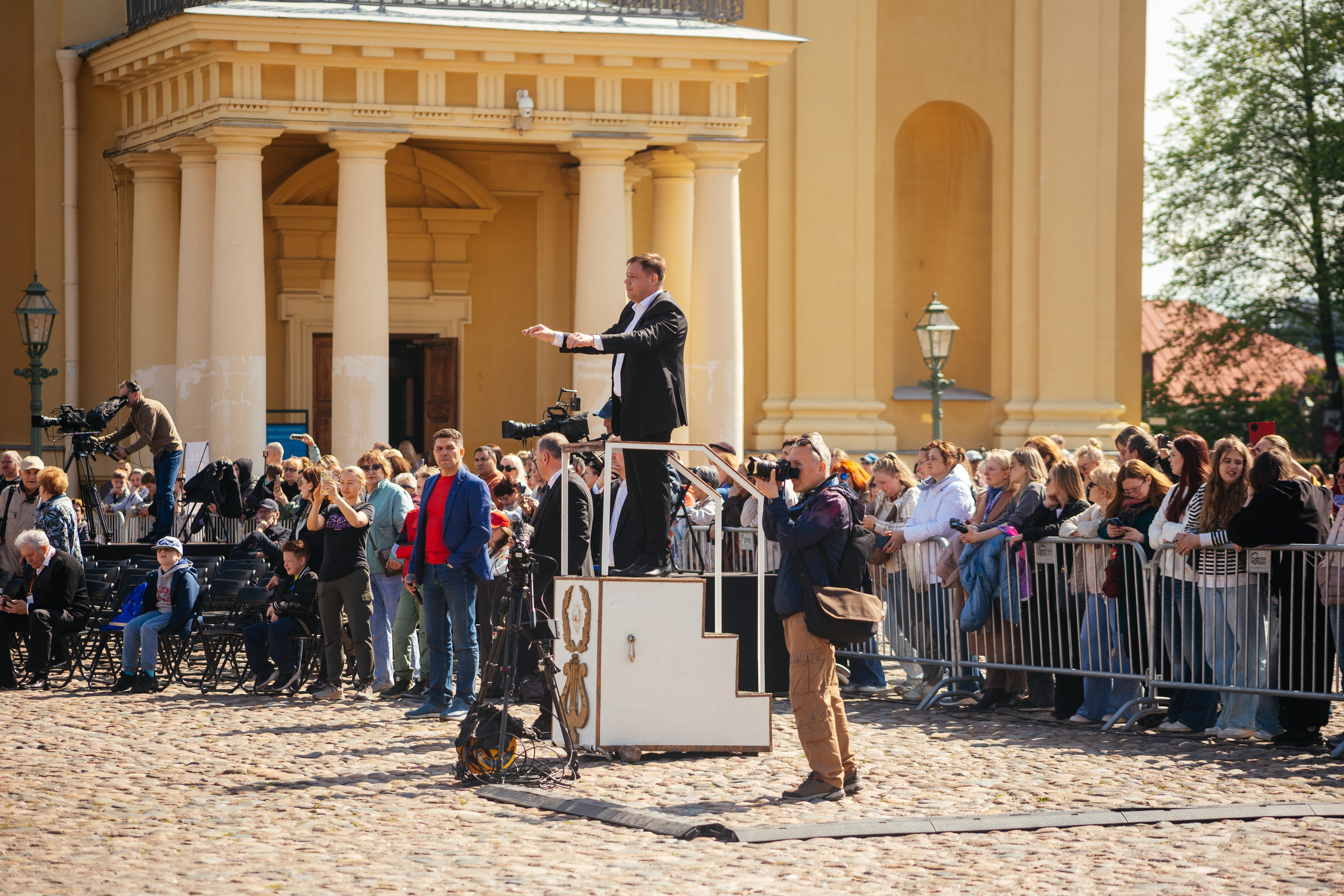 Парад детских духовых оркестров. Семейный фотограф Любовь Саркеева