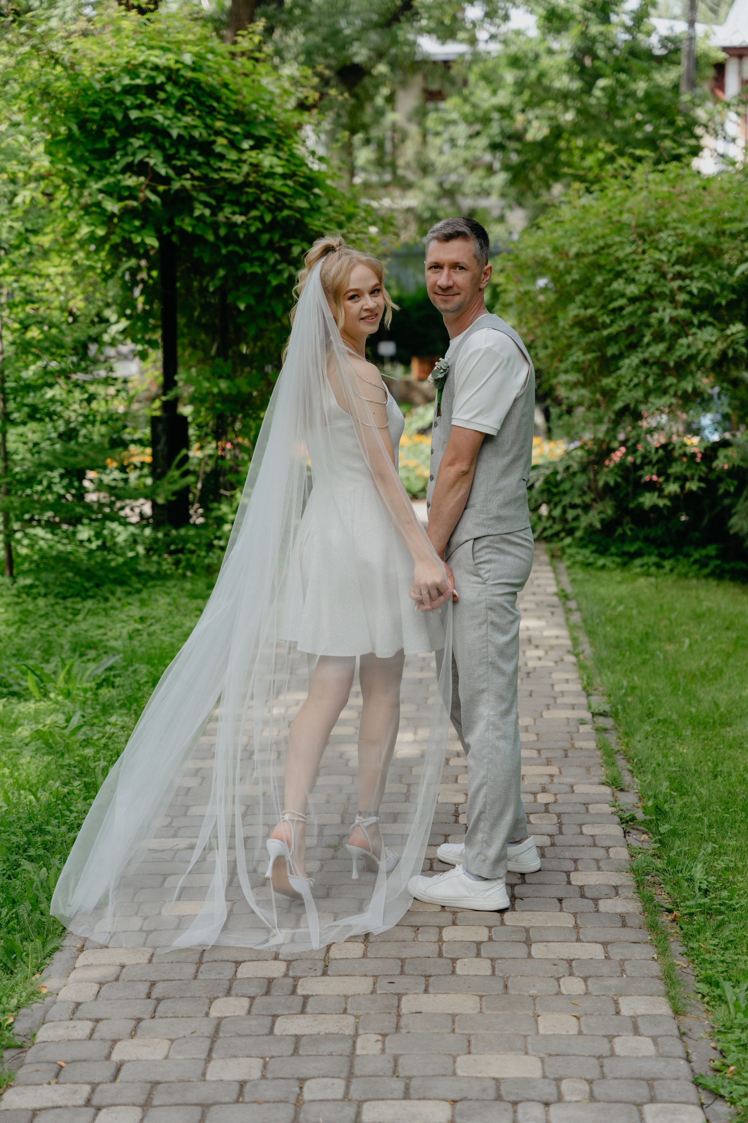 Марина и Владимир. Самокатное настроение