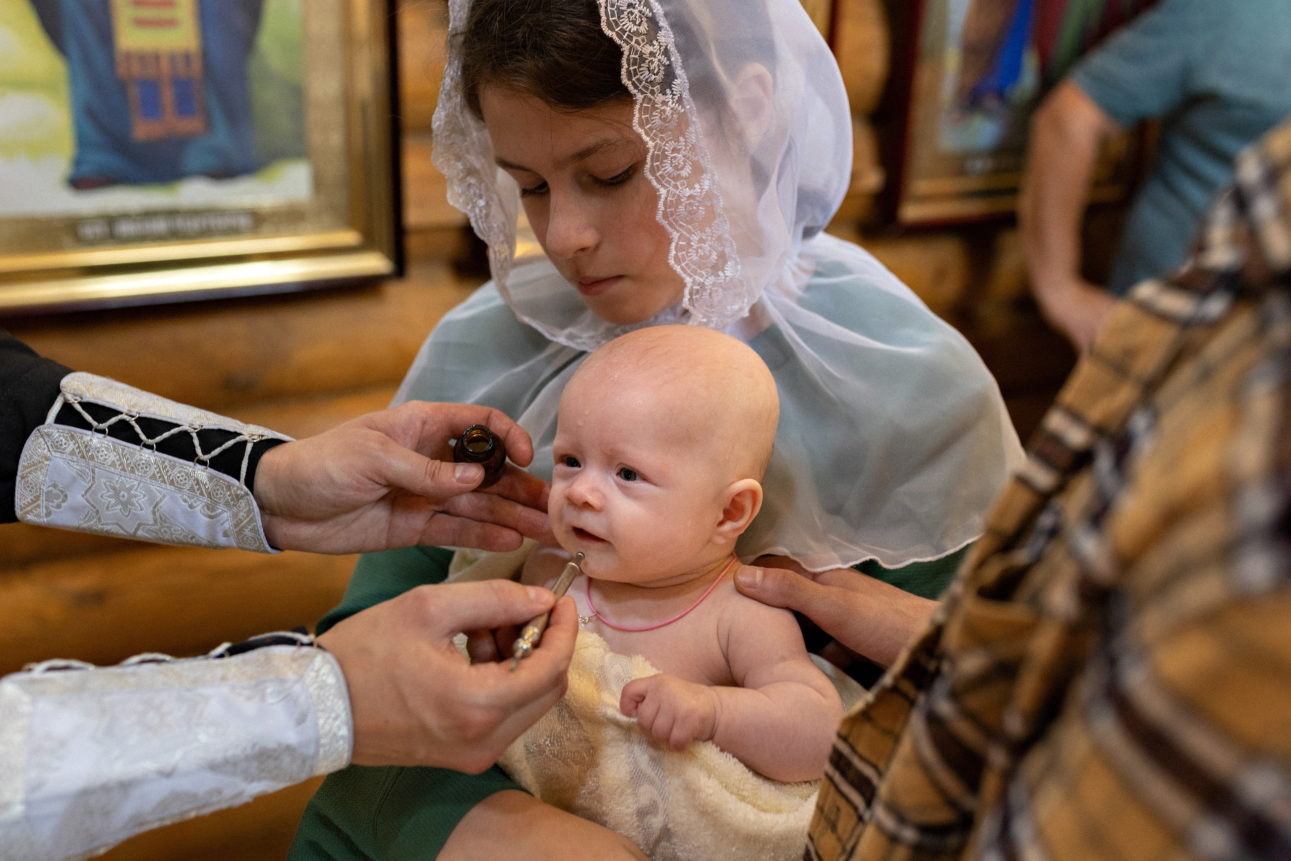 Крещение Стаси (Мария). Семейный и детский фотограф в Ульяновске — Лилия Павленкова