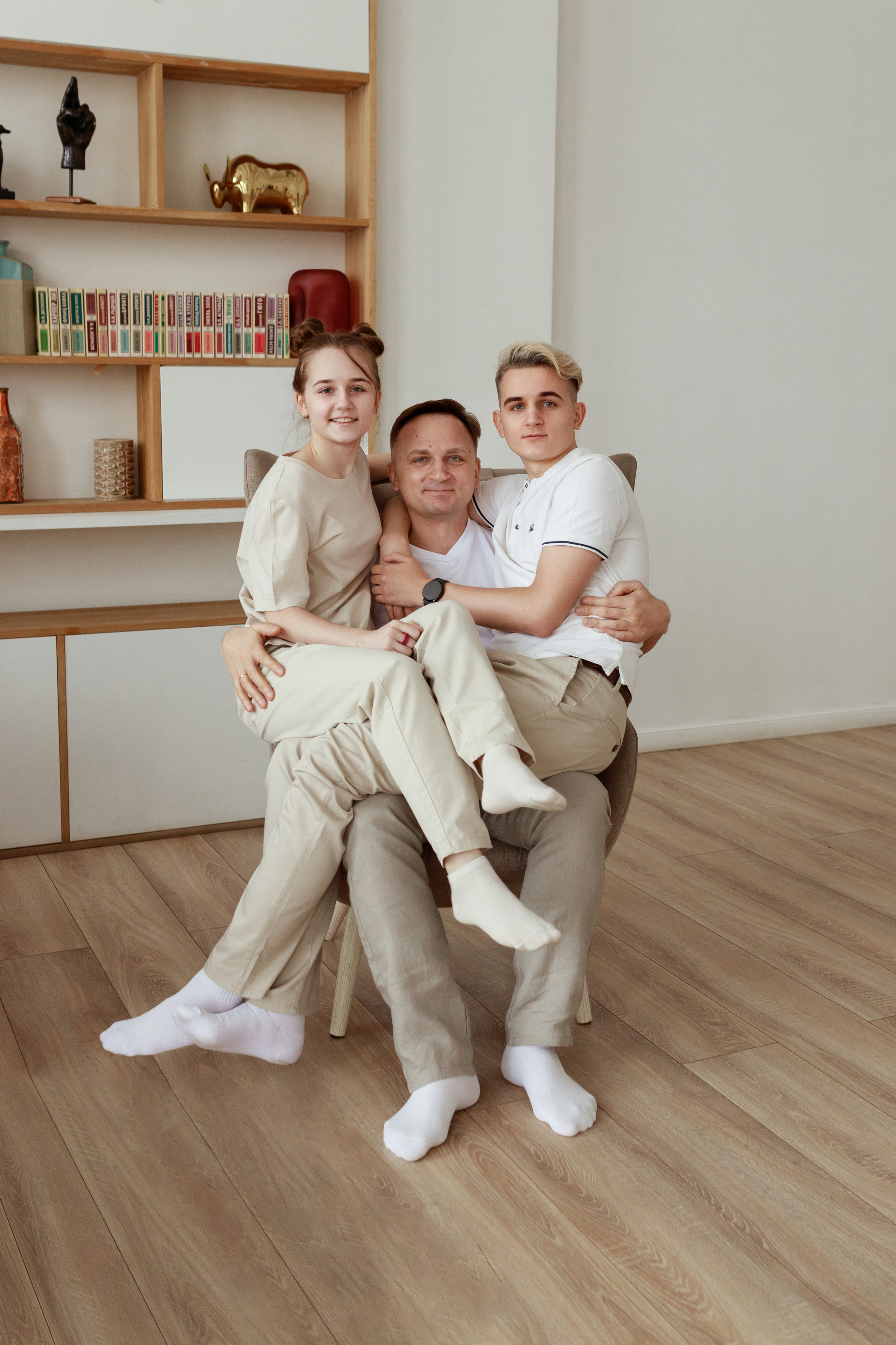 Ирина с семьей. Фотограф Виктория Плотницкая