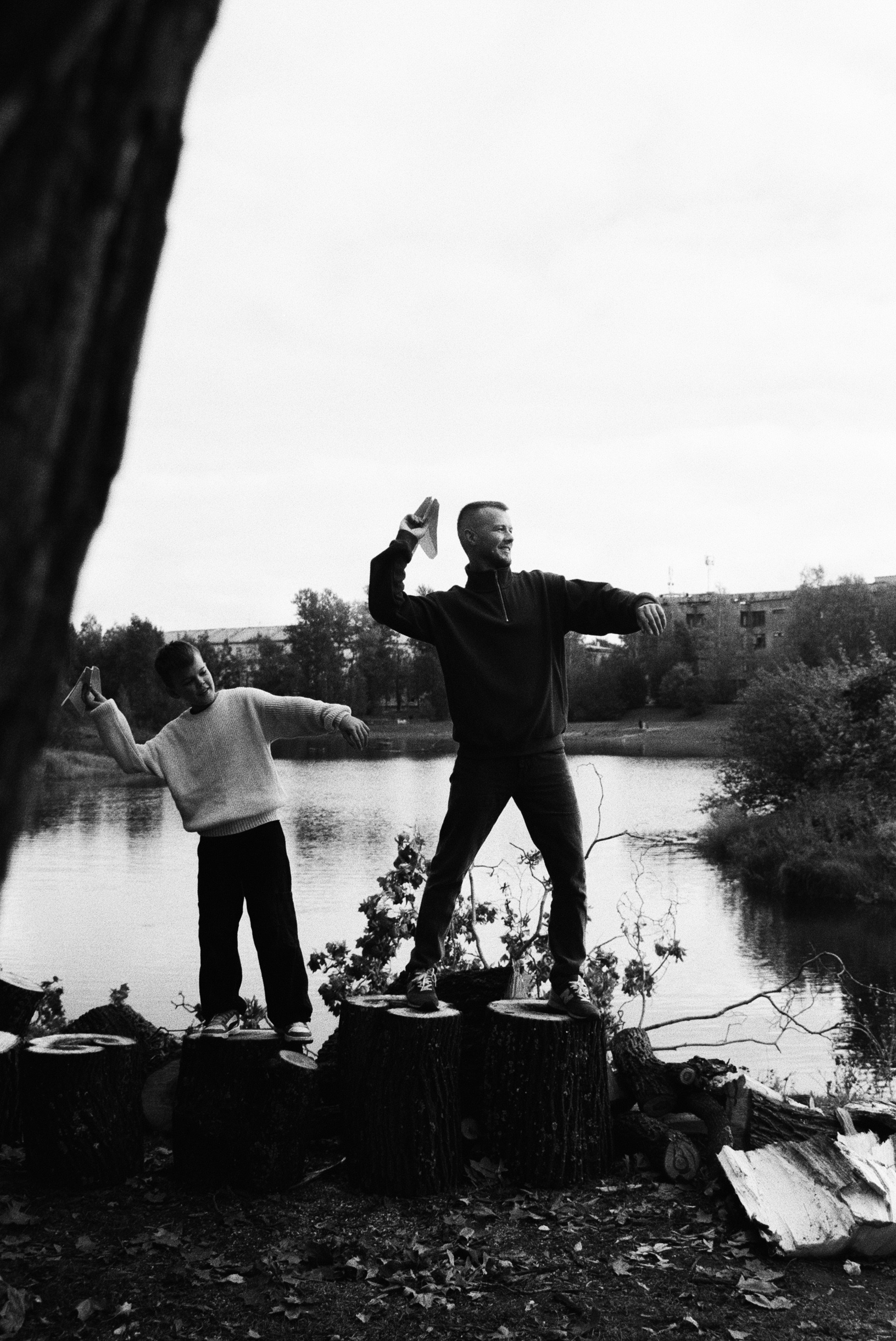 Настя, Кай, Матиас и Сиана. Фотограф в Карелии