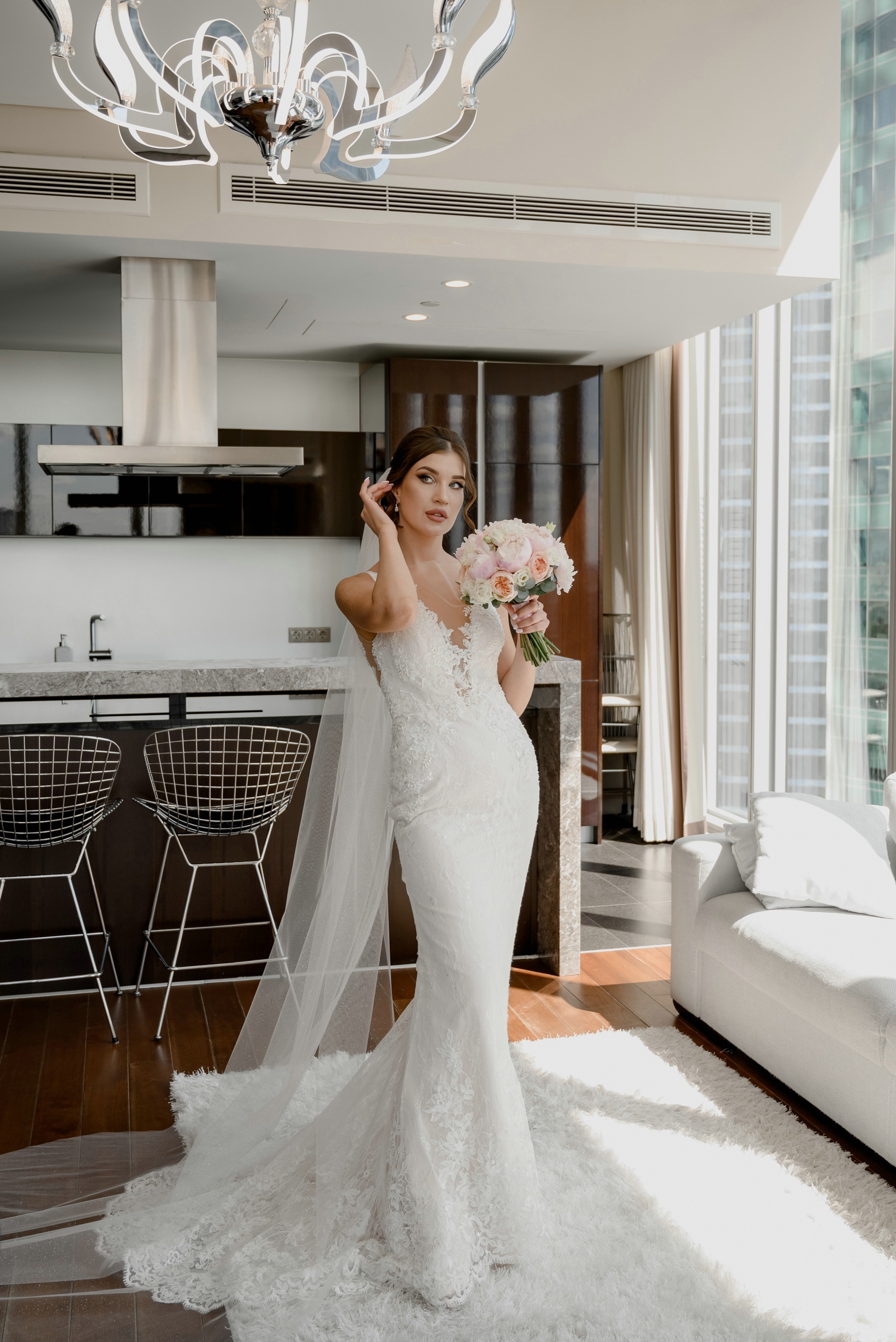 Свадебные фото в Москва Сити и роспись в ЗАГСе Барвиха. Свадебный и семейный фотограф в Москве Светлана Зоткина