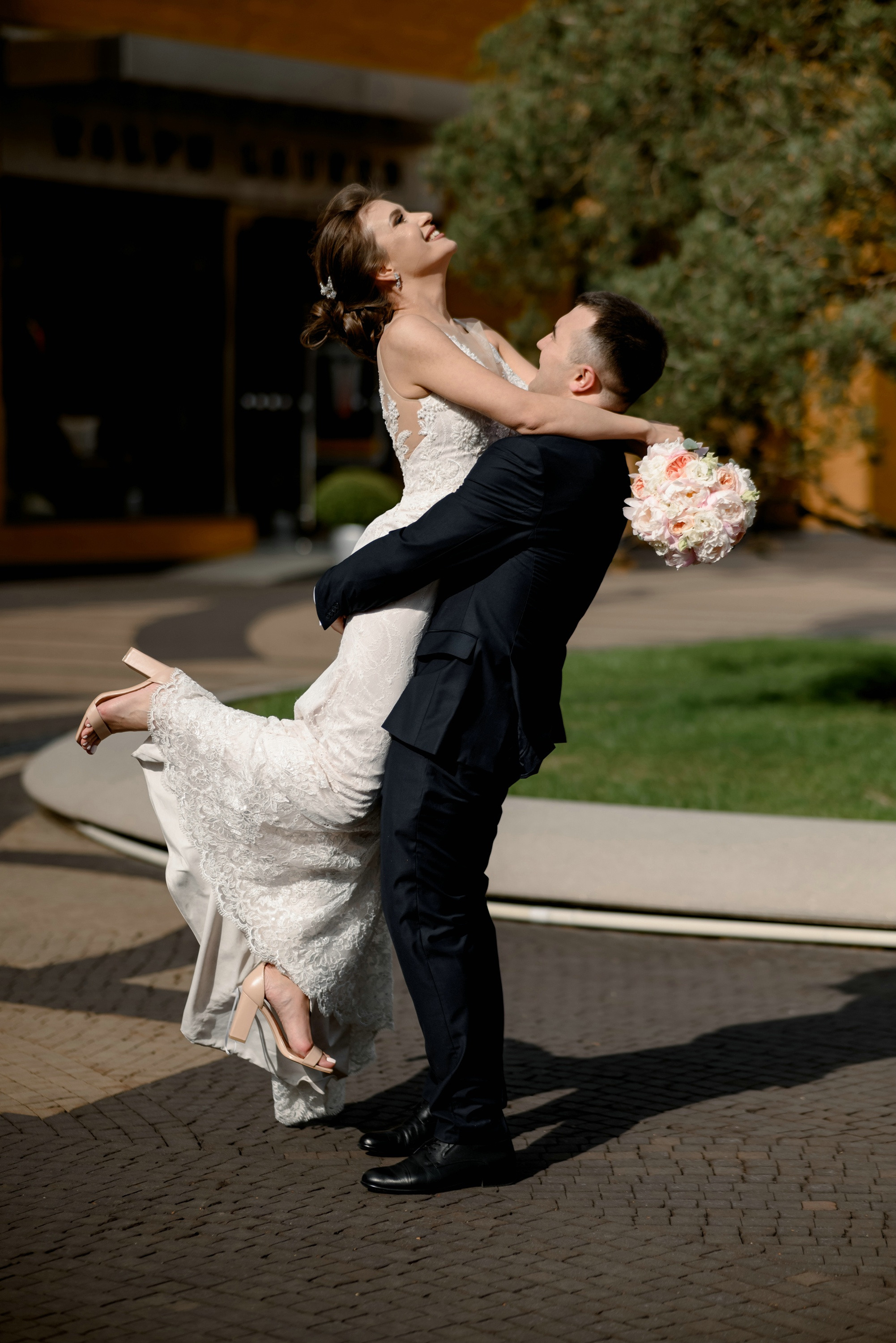 Свадебные фото в Москва Сити и роспись в ЗАГСе Барвиха. Свадебный и семейный фотограф в Москве Светлана Зоткина