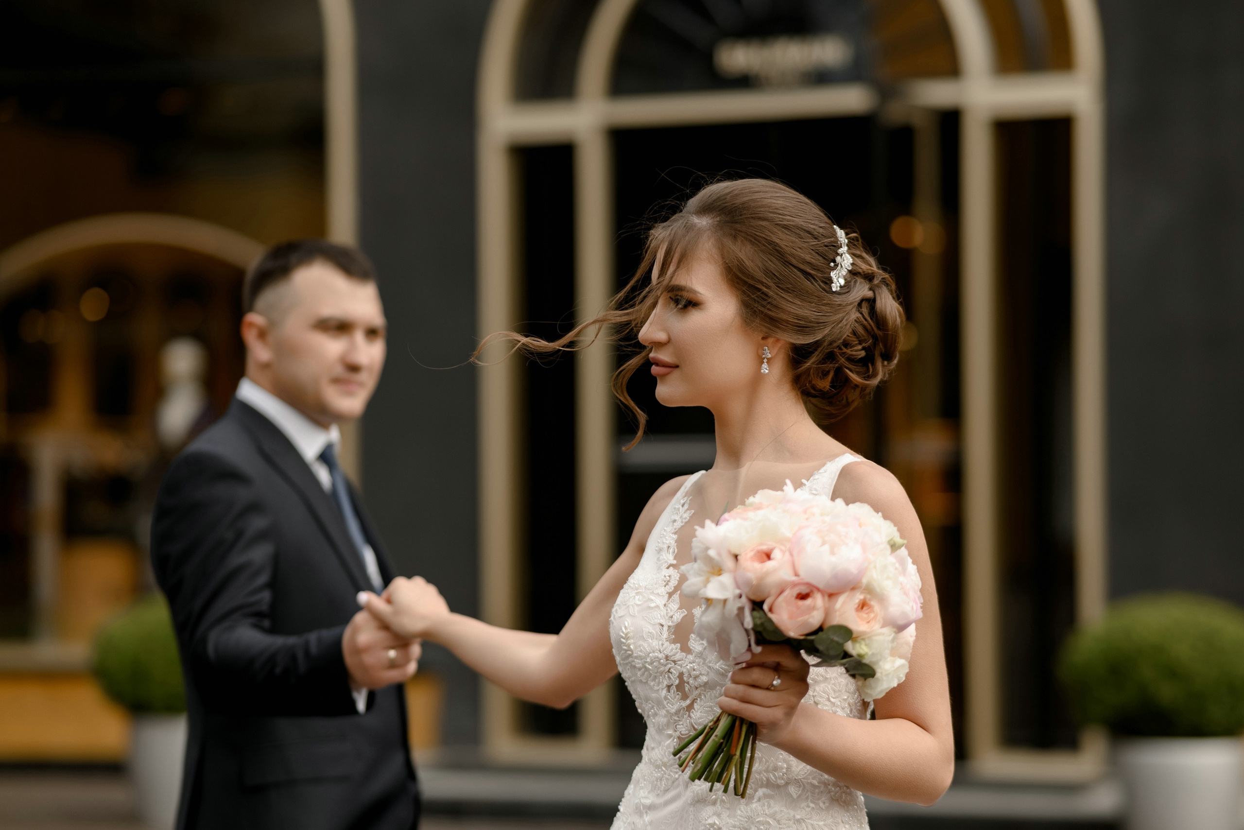 Свадебные фото в Москва Сити и роспись в ЗАГСе Барвиха. Свадебный и семейный фотограф в Москве Светлана Зоткина