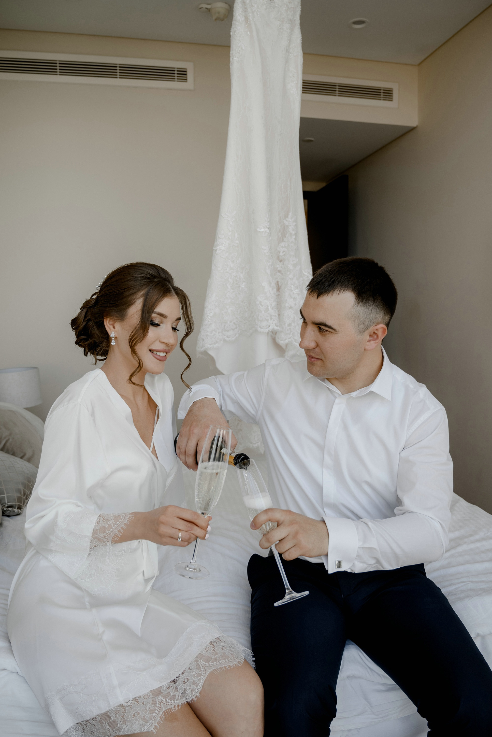 Свадебные фото в Москва Сити и роспись в ЗАГСе Барвиха. Свадебный и семейный фотограф в Москве Светлана Зоткина