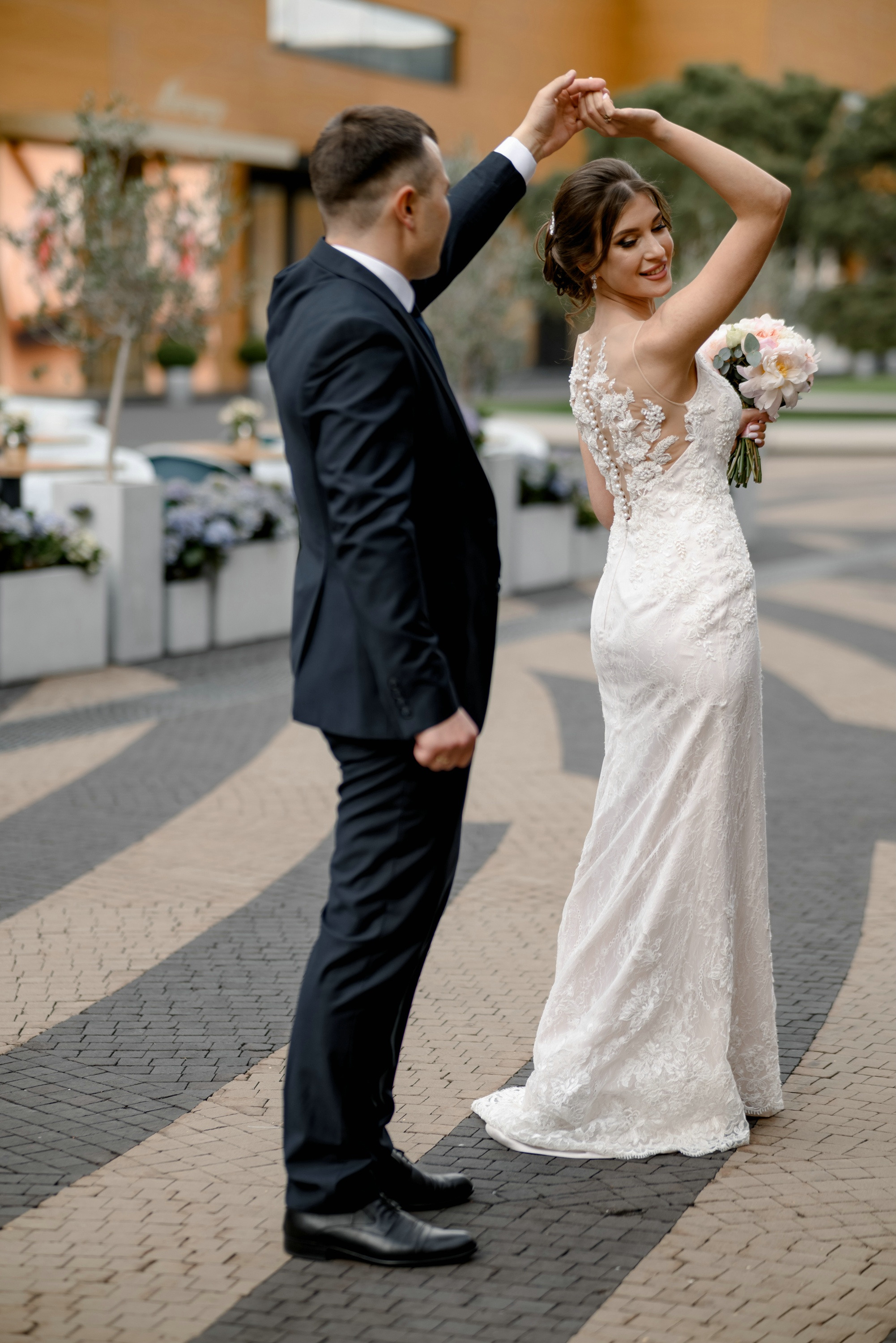 Свадебные фото в Москва Сити и роспись в ЗАГСе Барвиха. Свадебный и семейный фотограф в Москве Светлана Зоткина