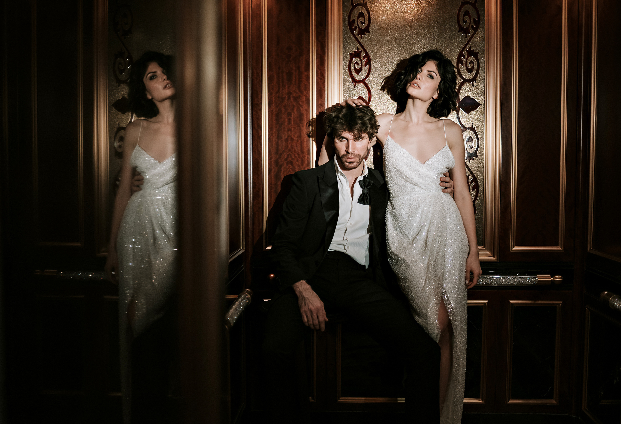 Стильная свадебная фотосессия в отеле Lotte Plaza. Свадебный и семейный фотограф в Москве Светлана Зоткина