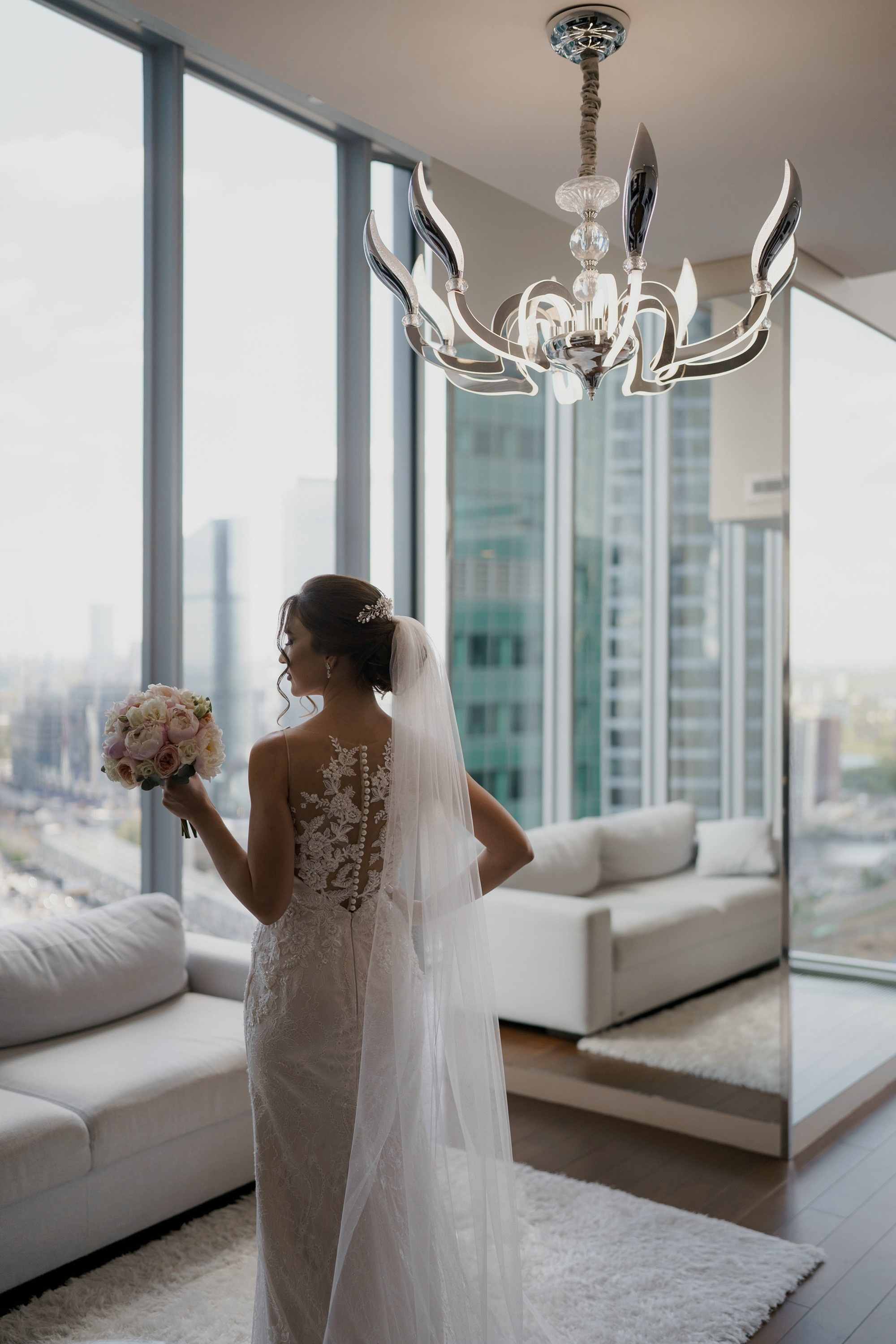 Свадебные фото в Москва Сити и роспись в ЗАГСе Барвиха. Свадебный и семейный фотограф в Москве Светлана Зоткина