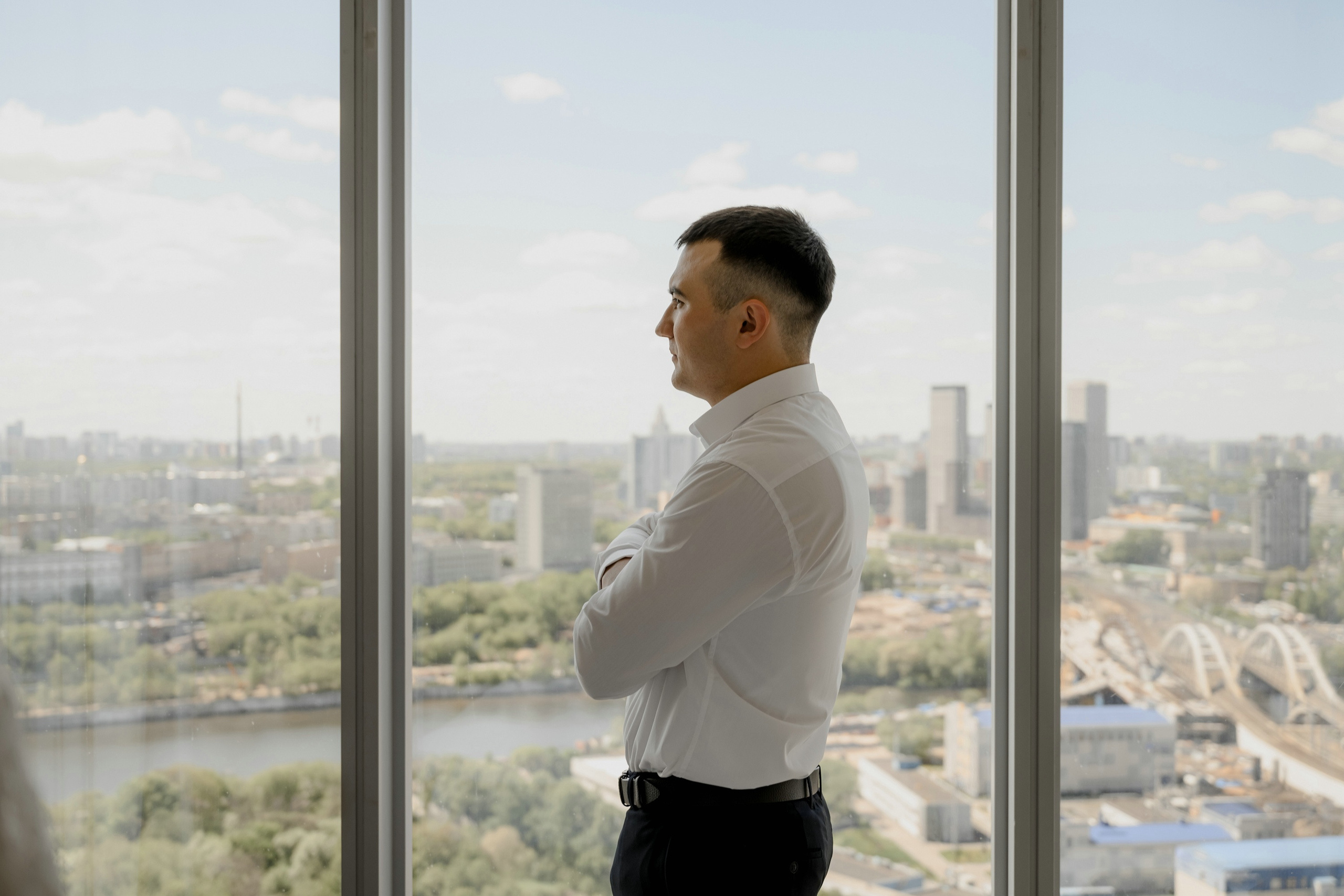 Свадебные фото в Москва Сити и роспись в ЗАГСе Барвиха. Свадебный и семейный фотограф в Москве Светлана Зоткина