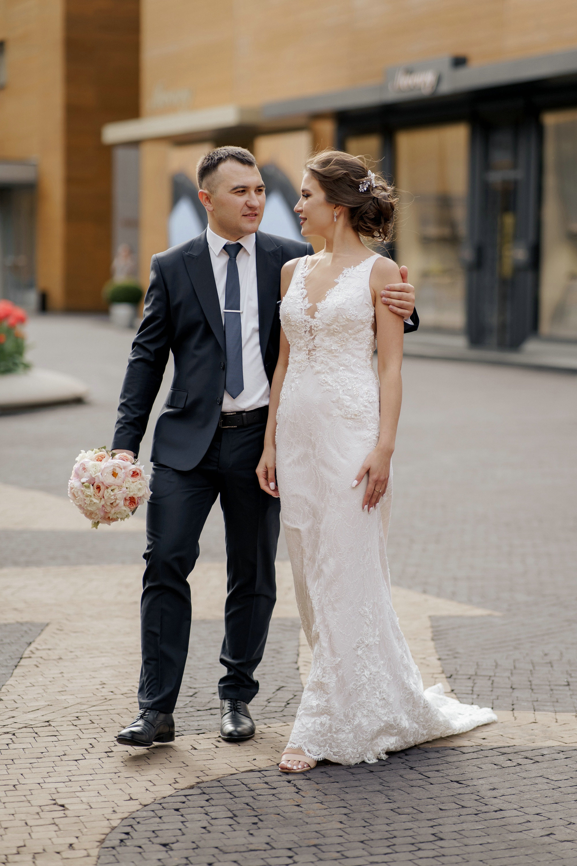 Свадебные фото в Москва Сити и роспись в ЗАГСе Барвиха. Свадебный и семейный фотограф в Москве Светлана Зоткина