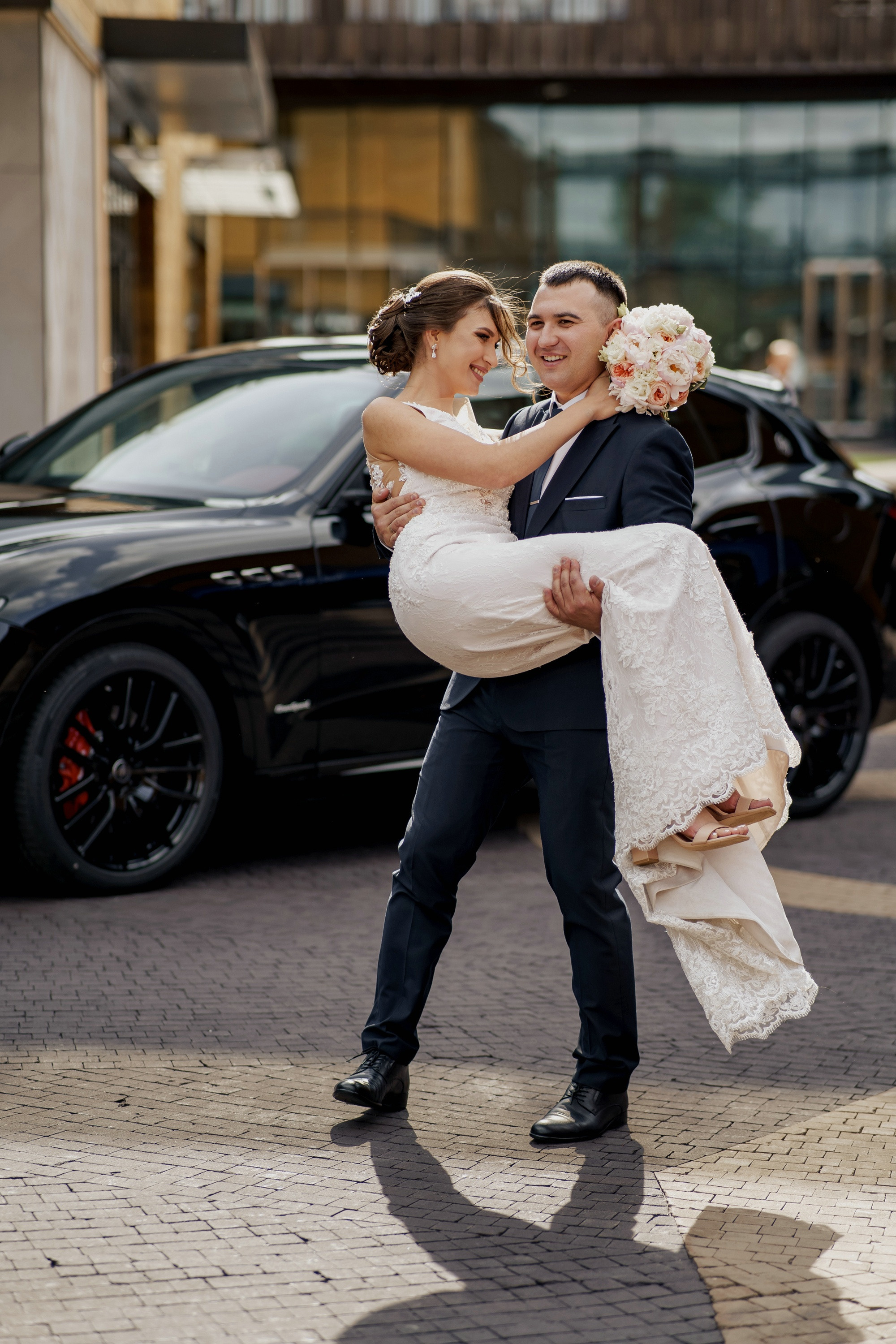 Свадебные фото в Москва Сити и роспись в ЗАГСе Барвиха. Свадебный и семейный фотограф в Москве Светлана Зоткина