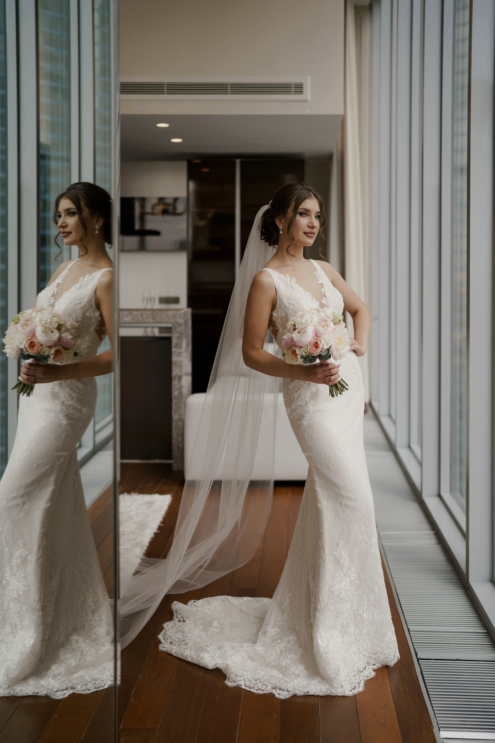 Свадебные фото в Москва Сити и роспись в ЗАГСе Барвиха. Свадебный и семейный фотограф в Москве Светлана Зоткина