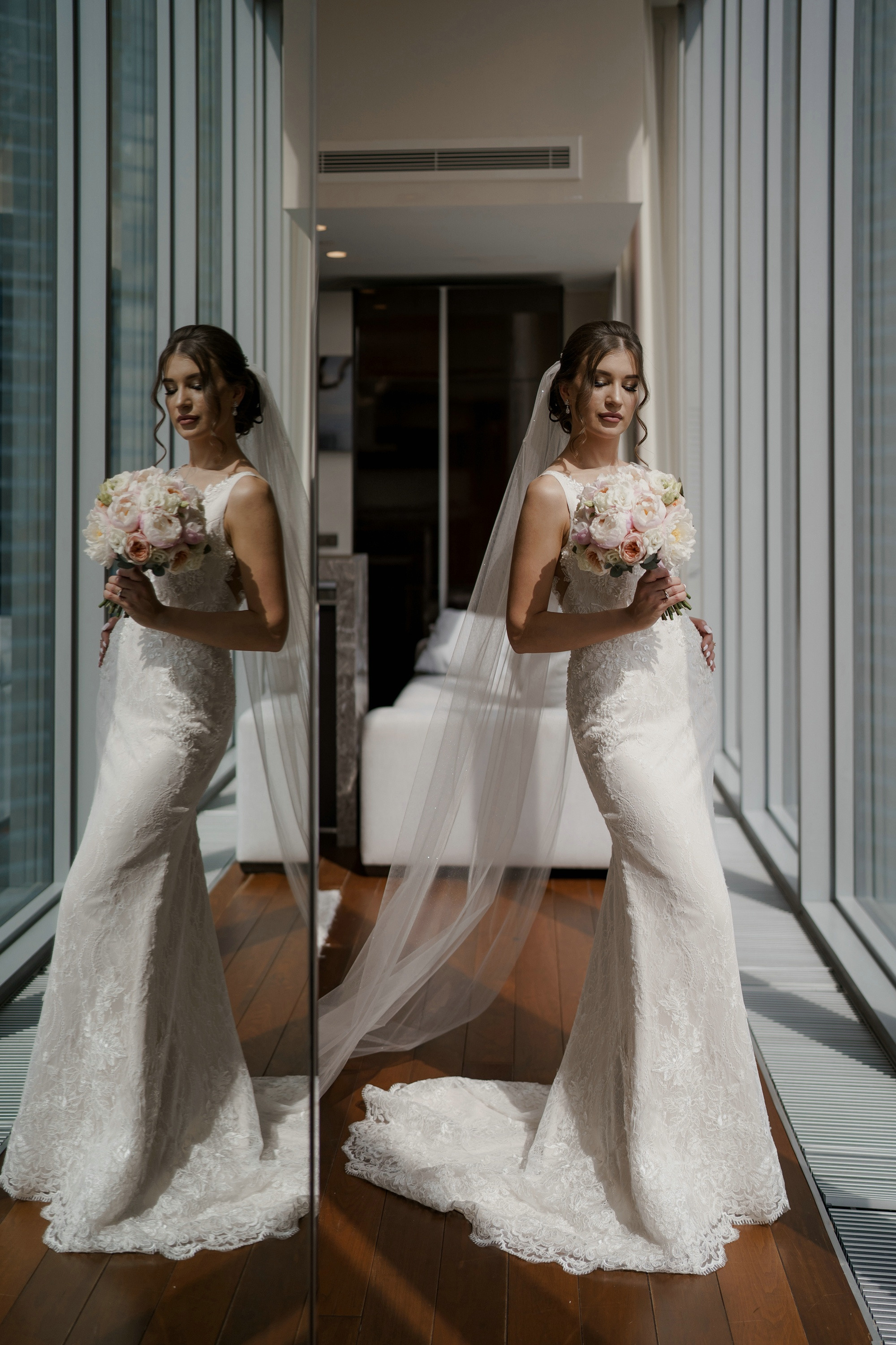 Свадебные фото в Москва Сити и роспись в ЗАГСе Барвиха. Свадебный и семейный фотограф в Москве Светлана Зоткина