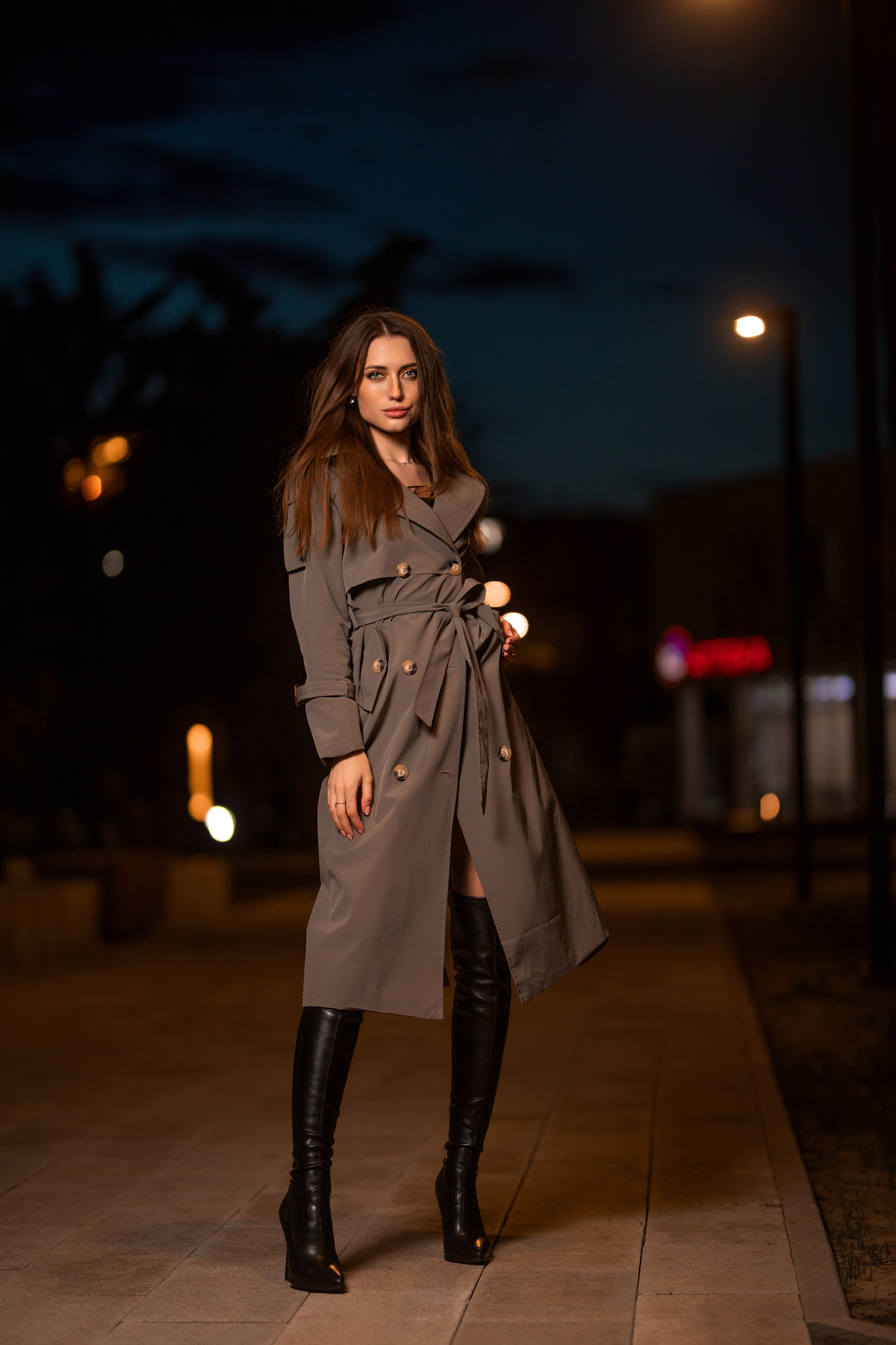 Вечерний уличный фотосет с Анастасией в формате для «себя»