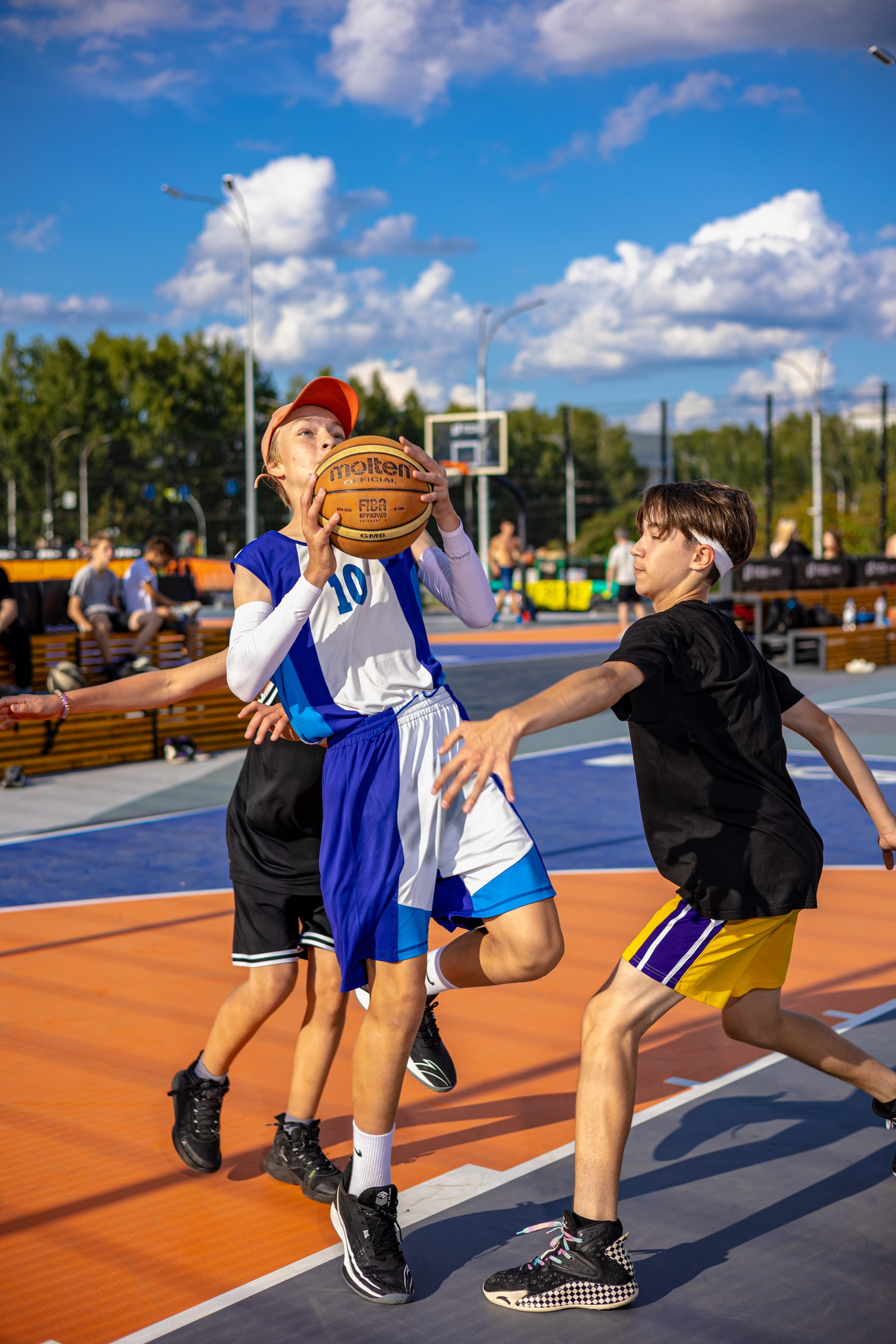 Детская баскетбольная сборная. Фотограф Князев Сергей