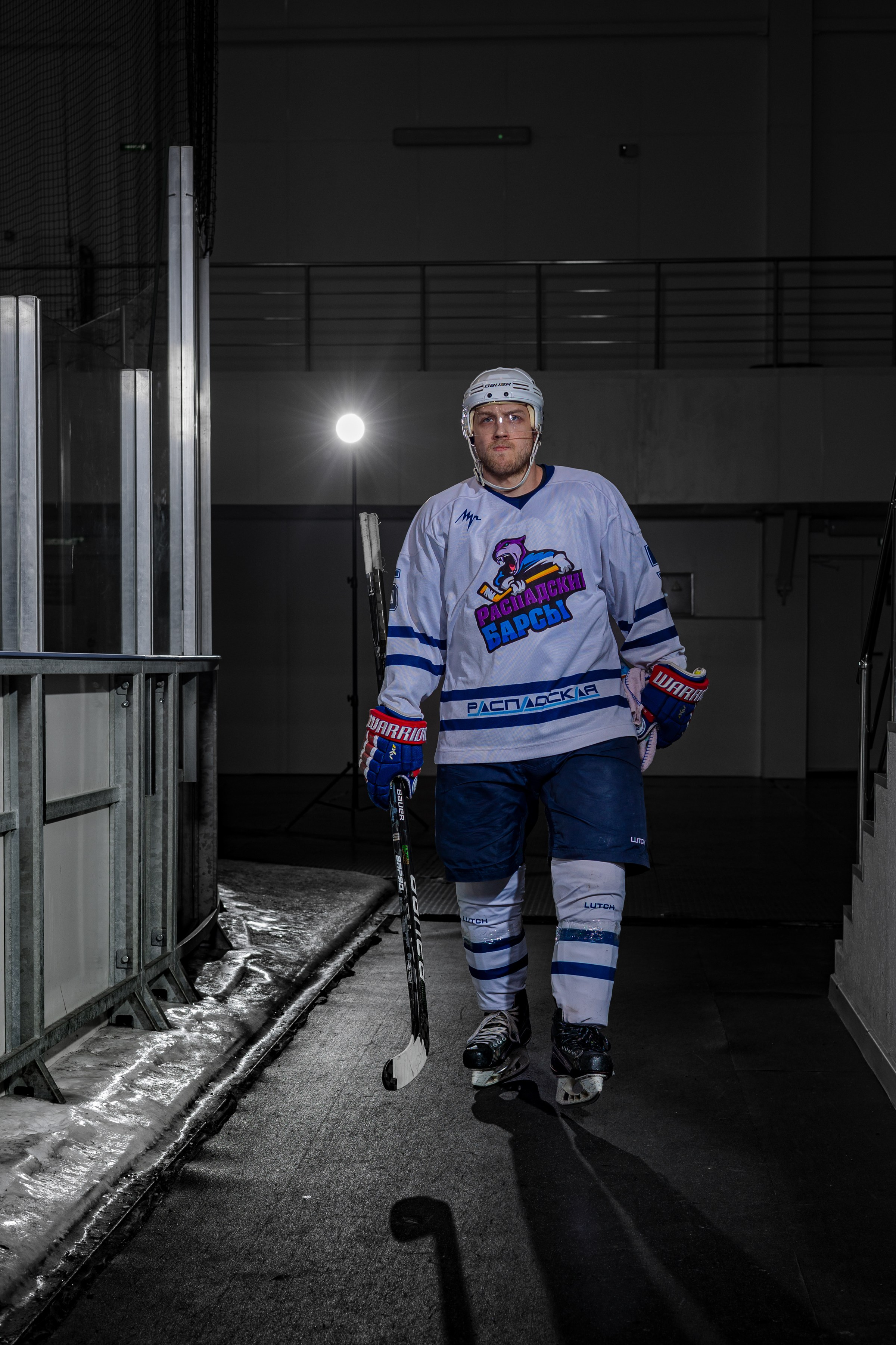 ХК Распадские Барсы. Фотограф Князев Сергей