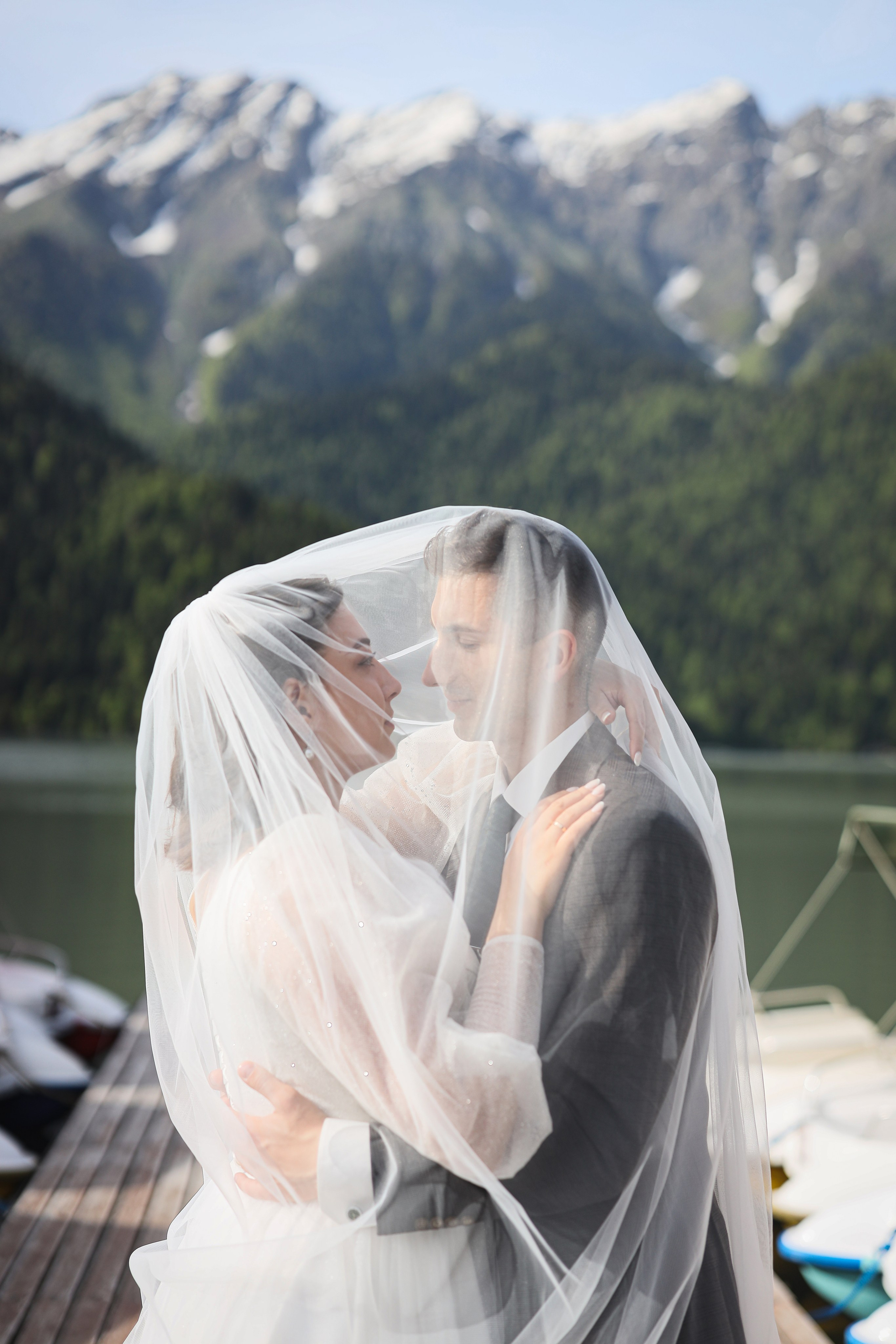 свадебный фотограф на озере Рица Абхазия, гагра