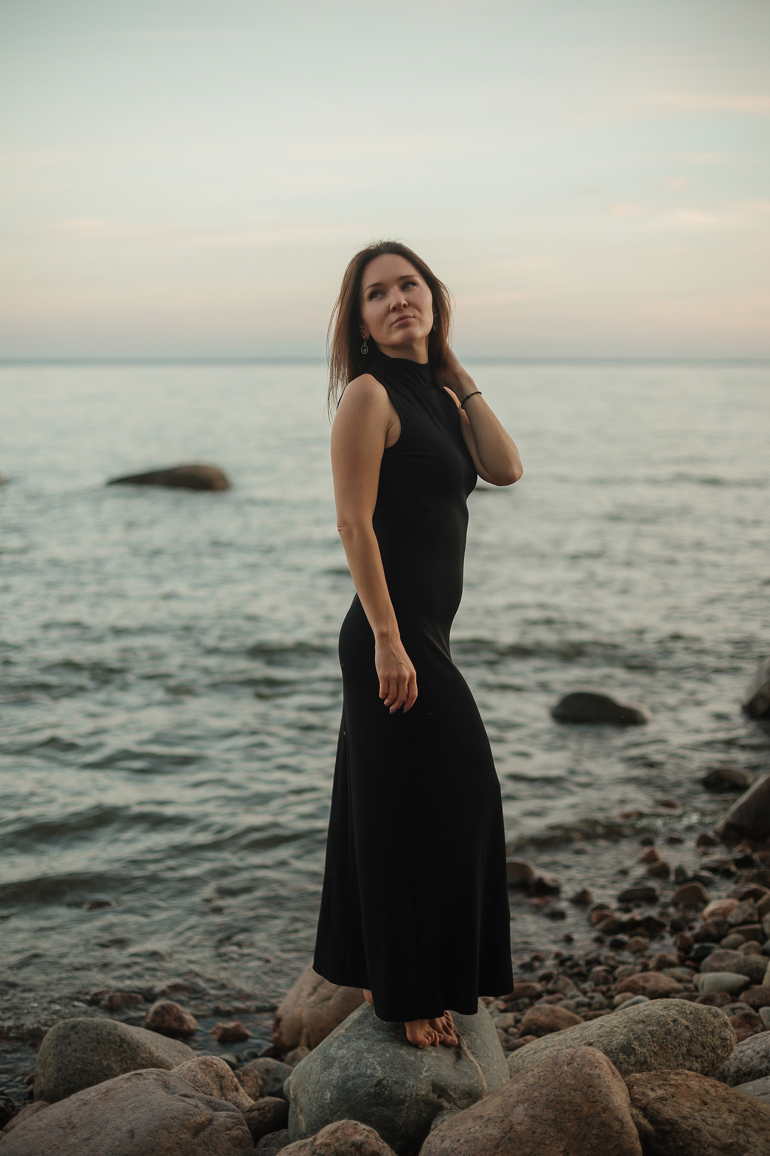 Атмосферная съёмка на Финском заливе. Семейный фотограф Любовь Саркеева