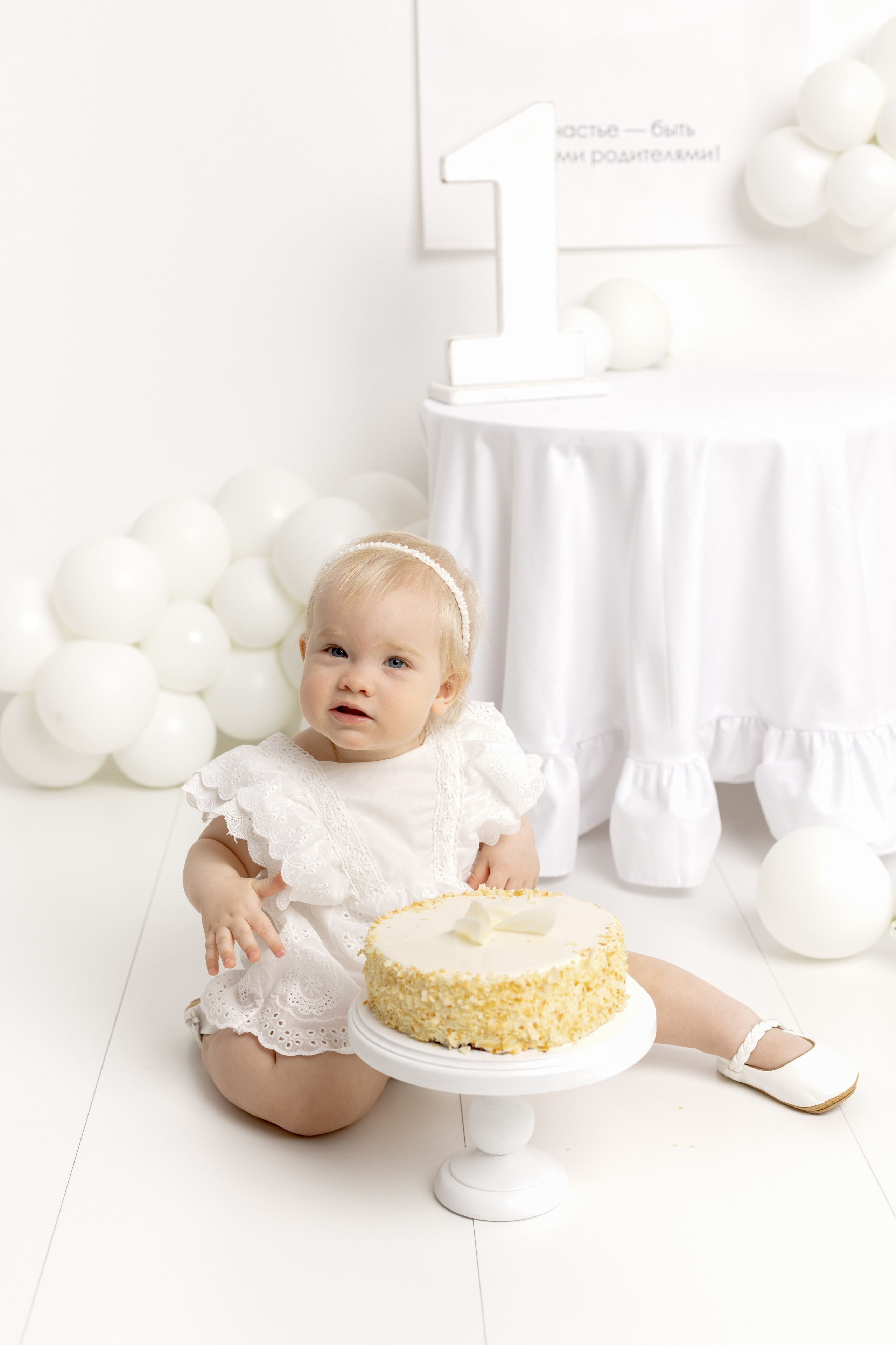 Фотосессия к первому дню рождения. Фотограф новорожденных, детский фотограф в г. Оренбурге Екатерина Козлова