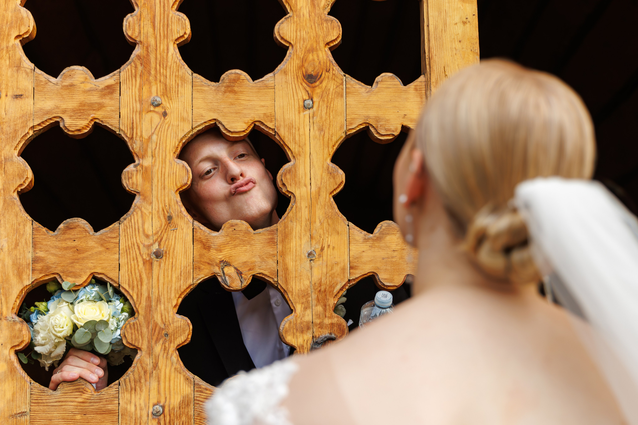 Свадебная фотосессия в Измайловском кремле. Свадебный фотограф Москва и МО Сергей Киржаев