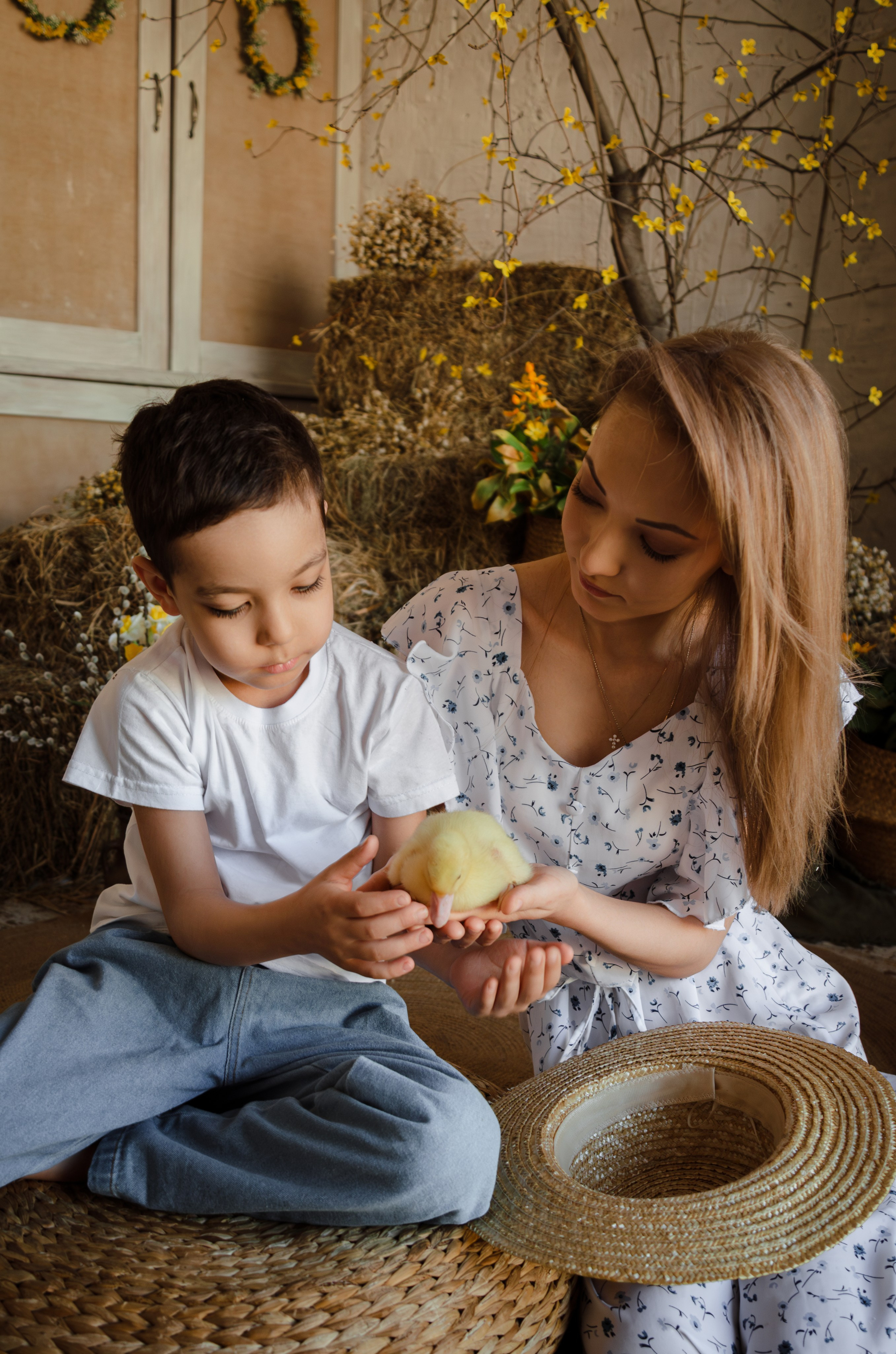Мама и ее маленький фермер. Фотографы в Тюмени Андрей и Лидия Войвод