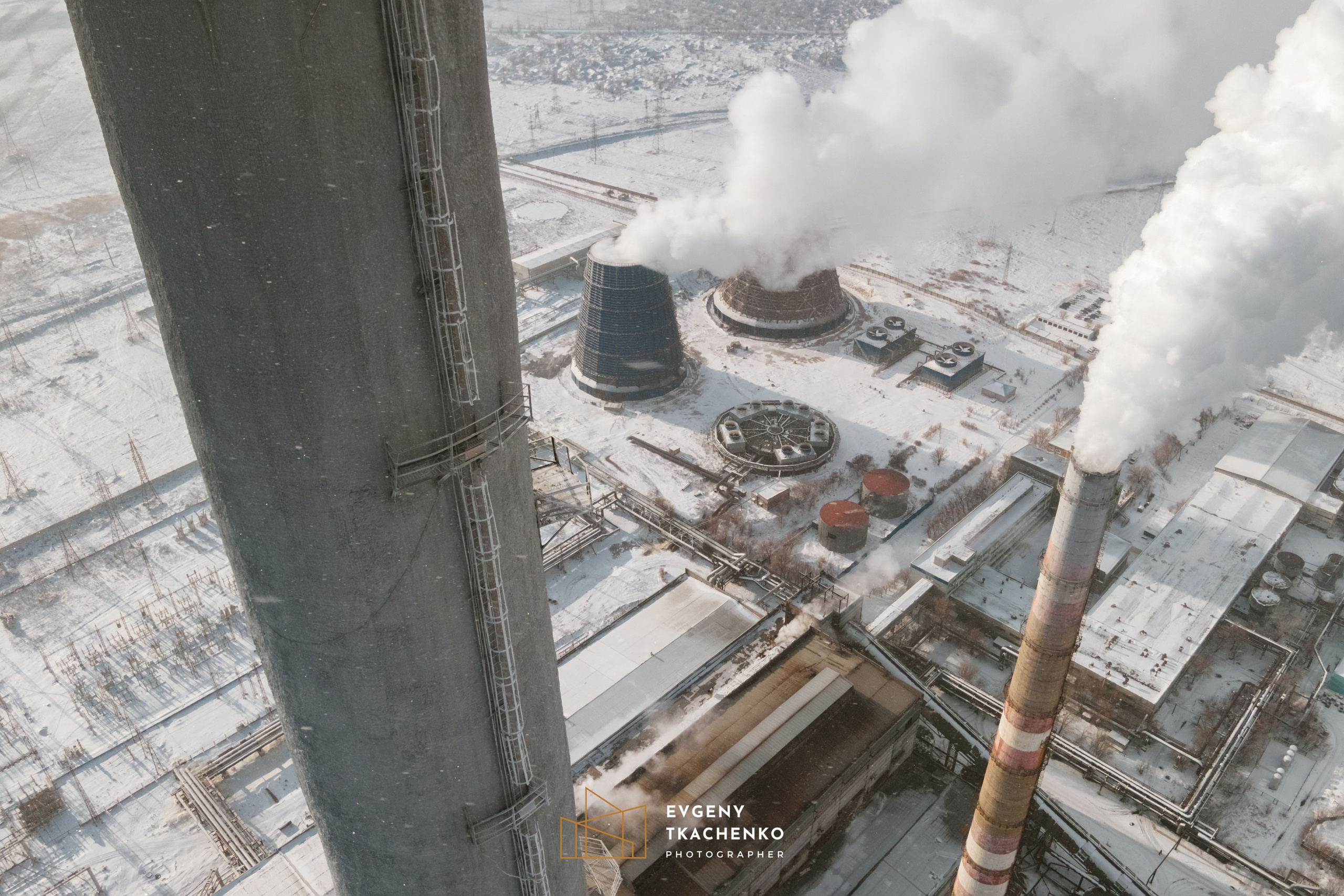Карагандинская ТЭЦ-3. Архитектурный и интерьерный фотограф в Казахстане