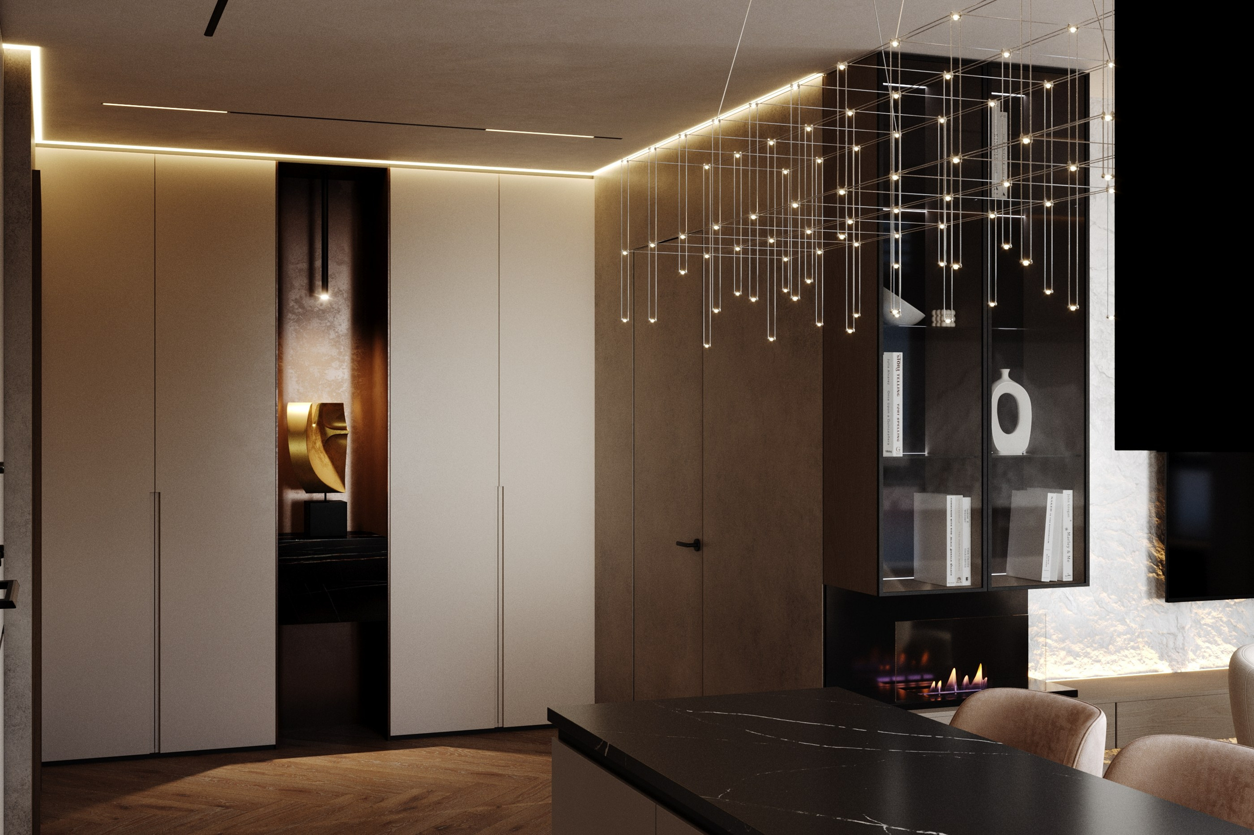 Кухня-гостиная. Arrogant Arch