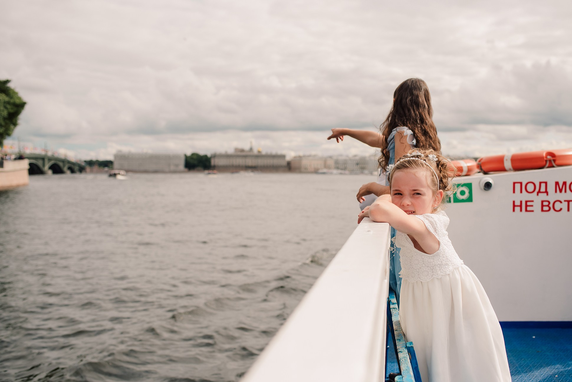 Юля и Андрей. Банкет на воде. Семейный и Свадебный фотограф. Санкт-Петербург. Пушкин