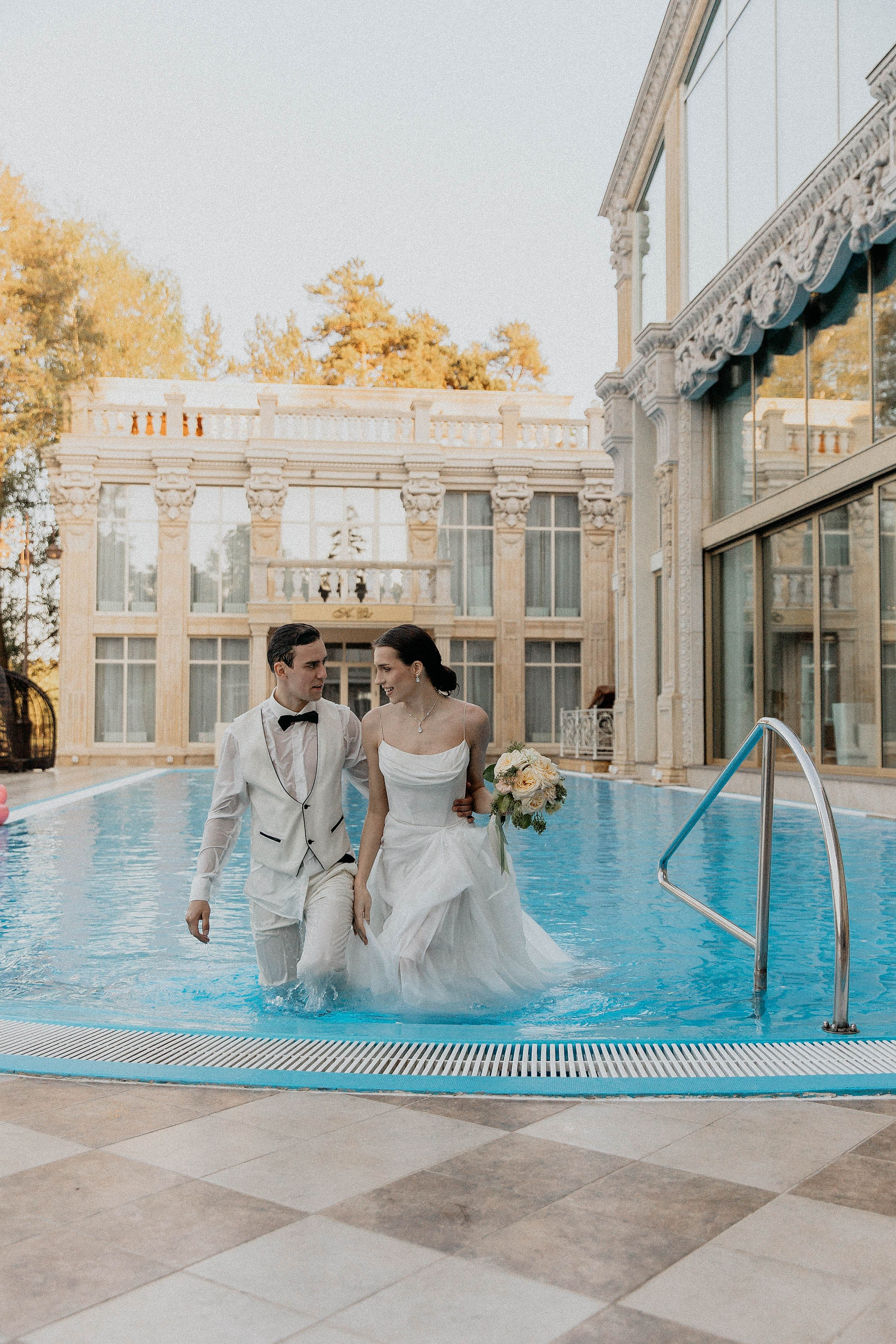 Villa " Бассейн» N&K. Свадебный/Портретный фотограф снимаю в Москве