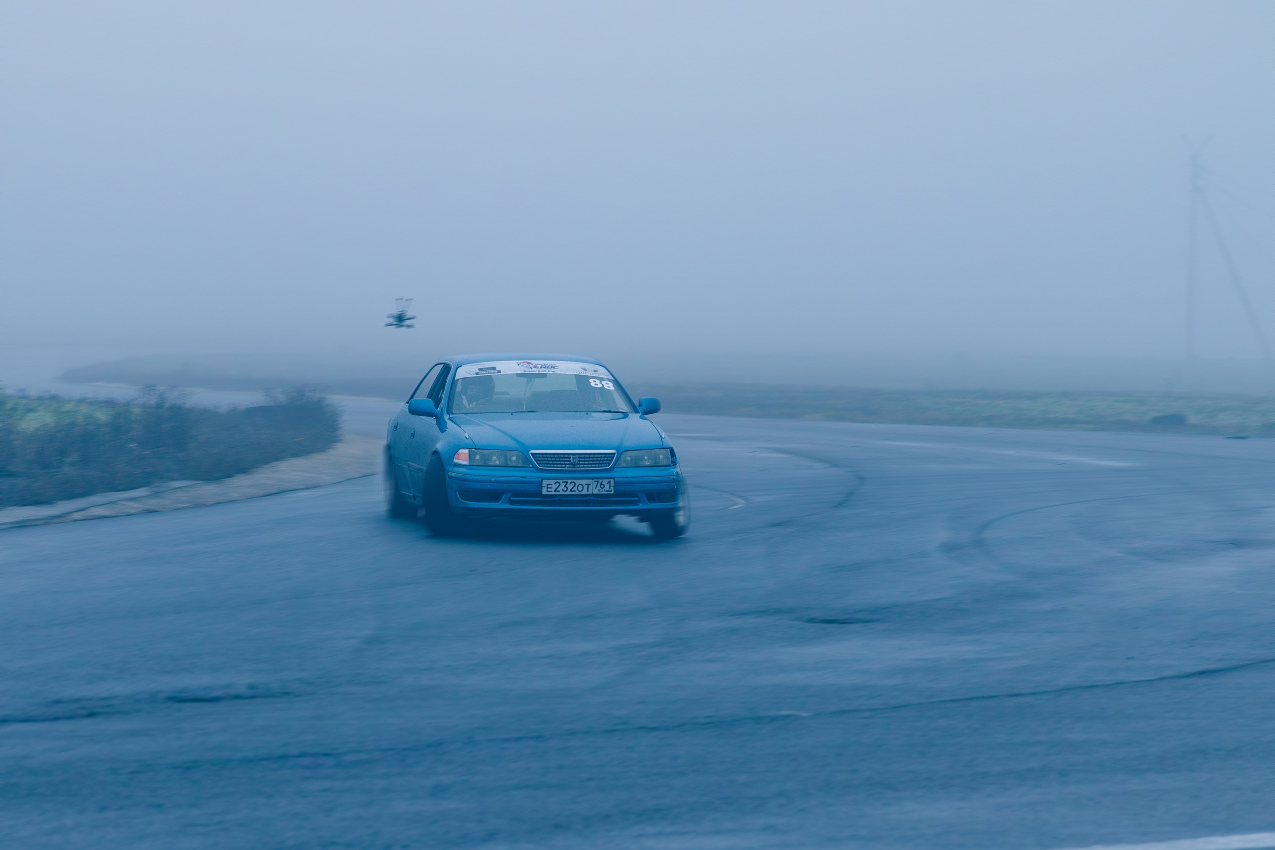 Фотосъёмка профессионального зимнего дрифта в Ростове-на-Дону. Портретный фотограф в Ростове-на-Дону Антон Казарин