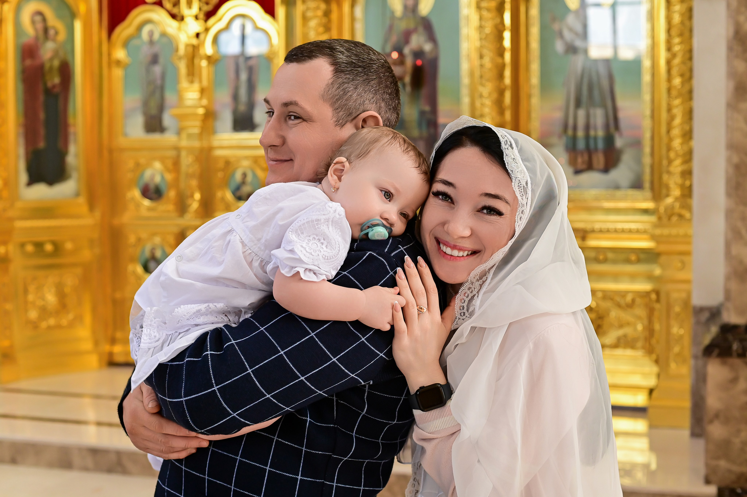 Крещение. Семейный и свадебный фотограф в Донецке Донская Анастасия