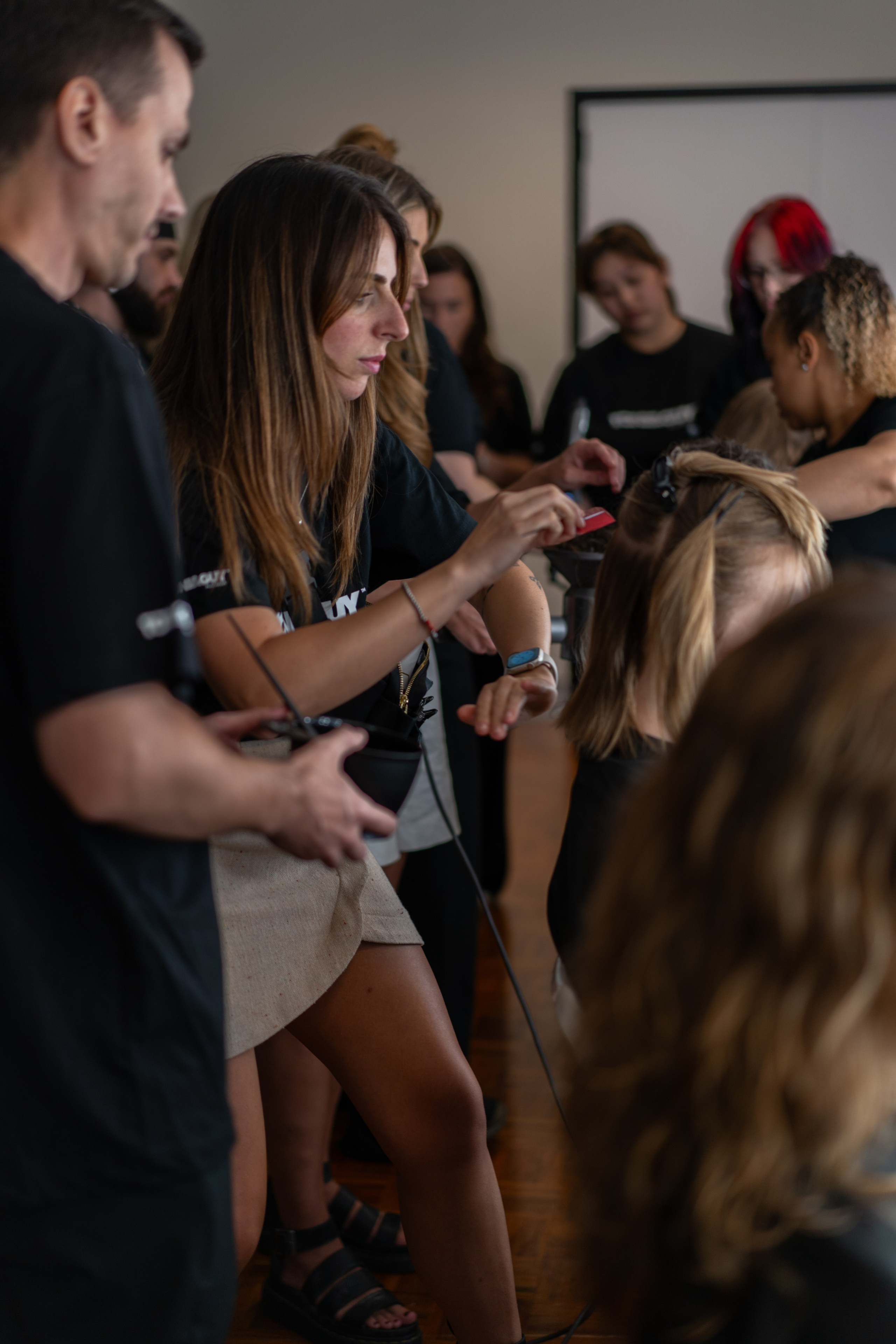 BTS for TONI&GUY. Ekaterina-samoylova.com