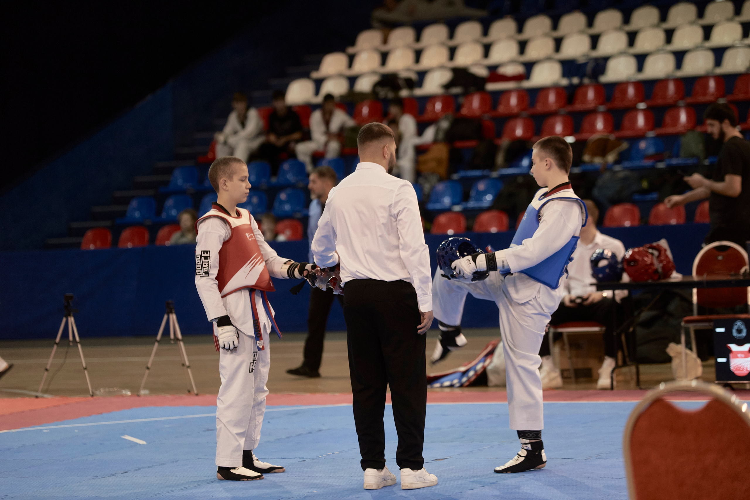 Taekwondo kids. Фотограф Наталья Леонова