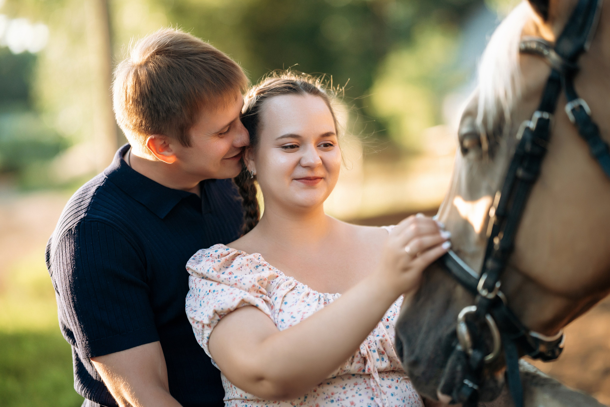 Фотосесиия с лошадью. Семейный и свадебный фотограф в Ульяновске Арина Авдеева