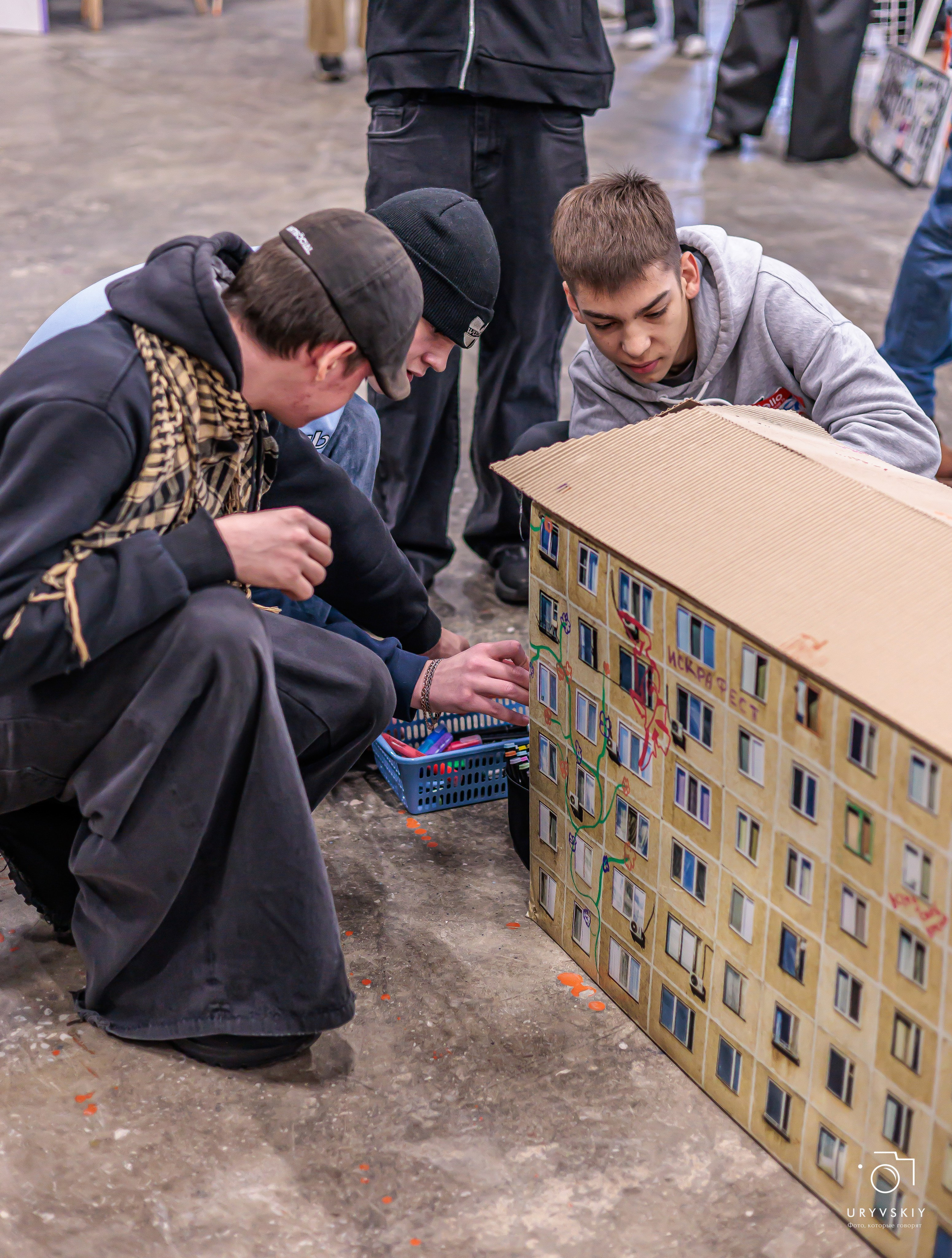 Фестиваль современного городского искусства «ИСКРА». Игорь Урывский. Фотограф Красноярск