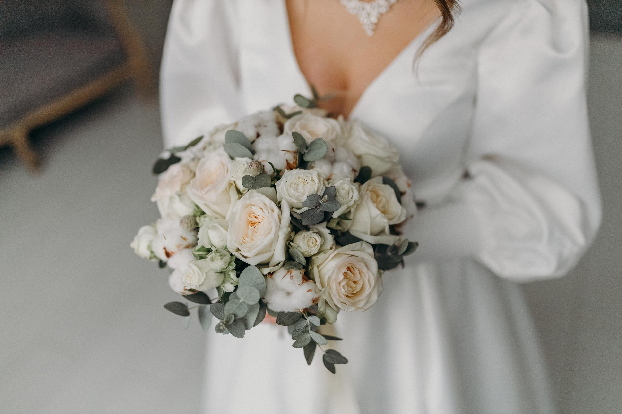 платье невесты красноярск, букет невесты, утро невесты