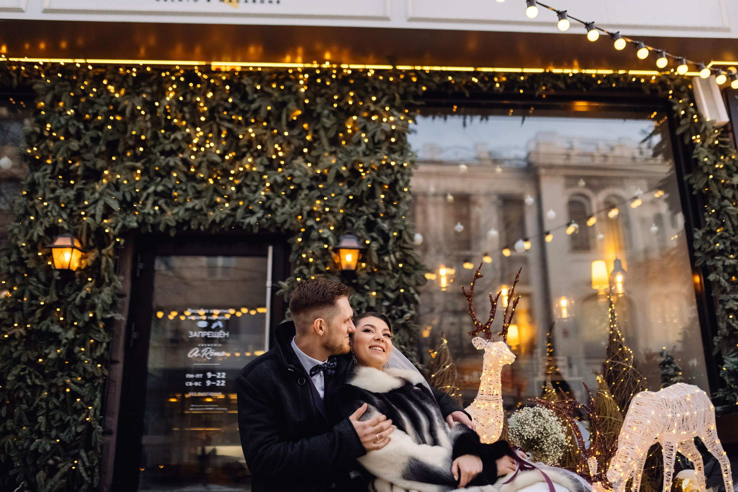 Зимняя свадьба Михаила и Дианы. Организация свадьбы Красноярск