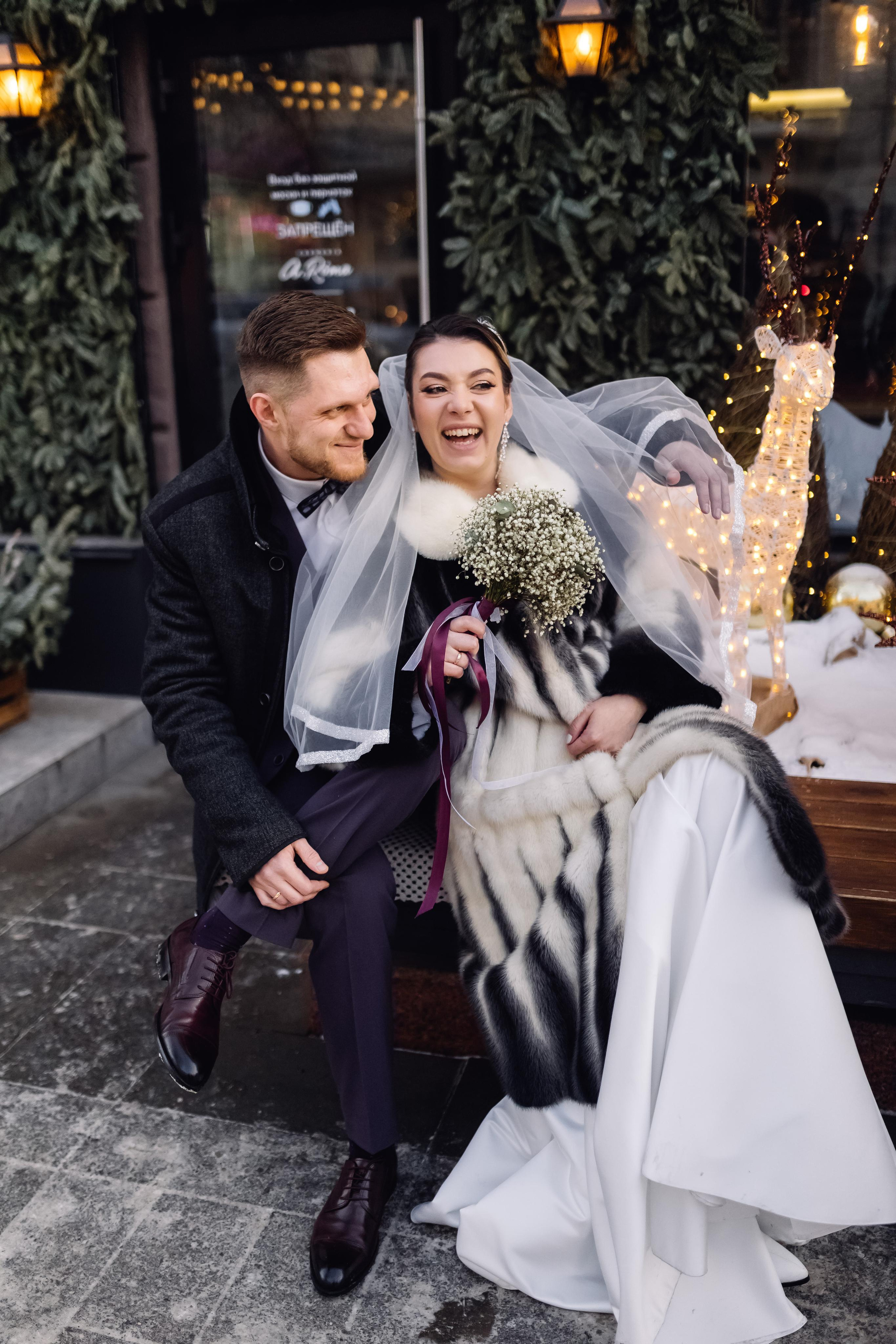 Зимняя свадьба Михаила и Дианы. Организация свадьбы Красноярск