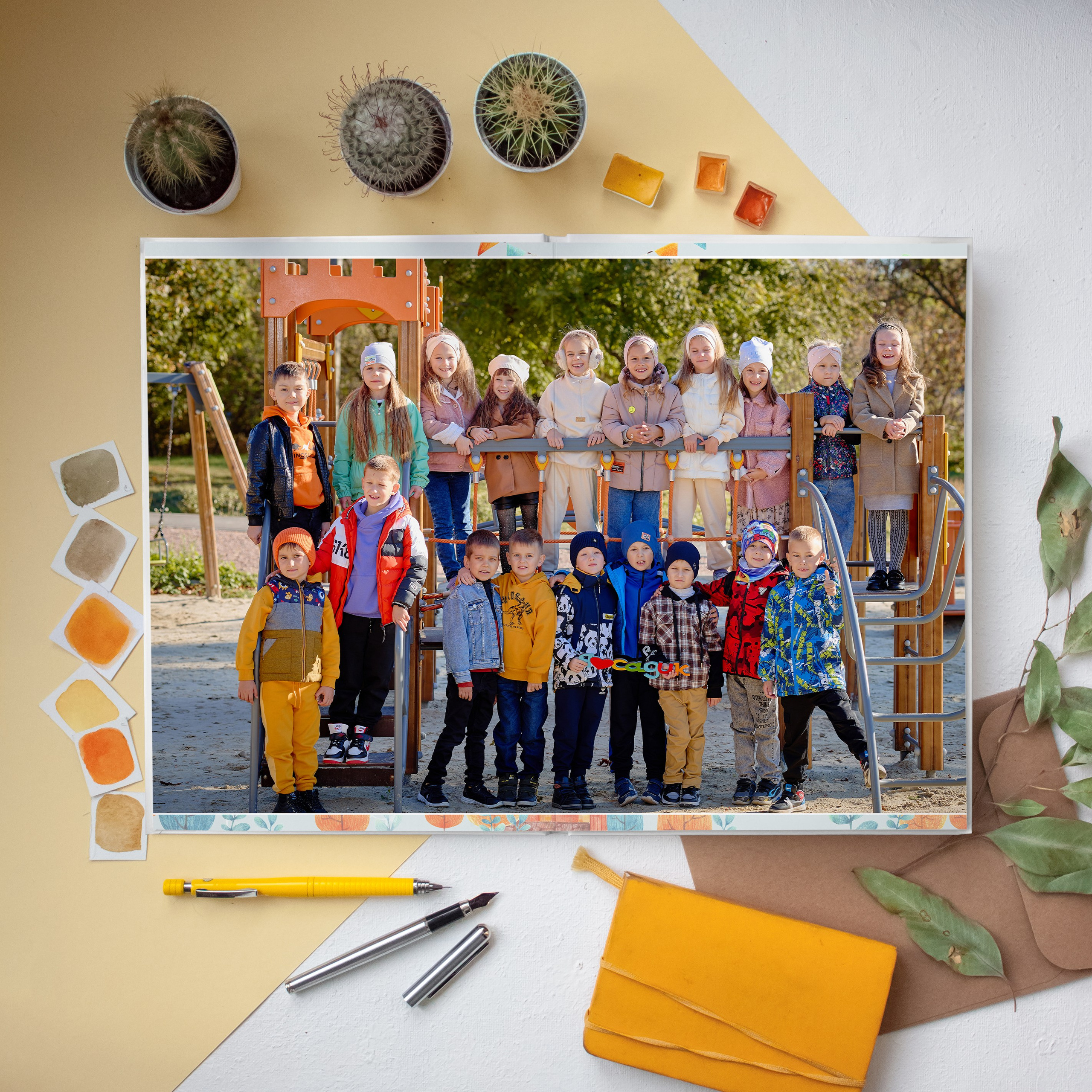 Альбом для детского сада 3 сезона. Фотограф Выпускные альбомы Таганрог Сергей Коробченко