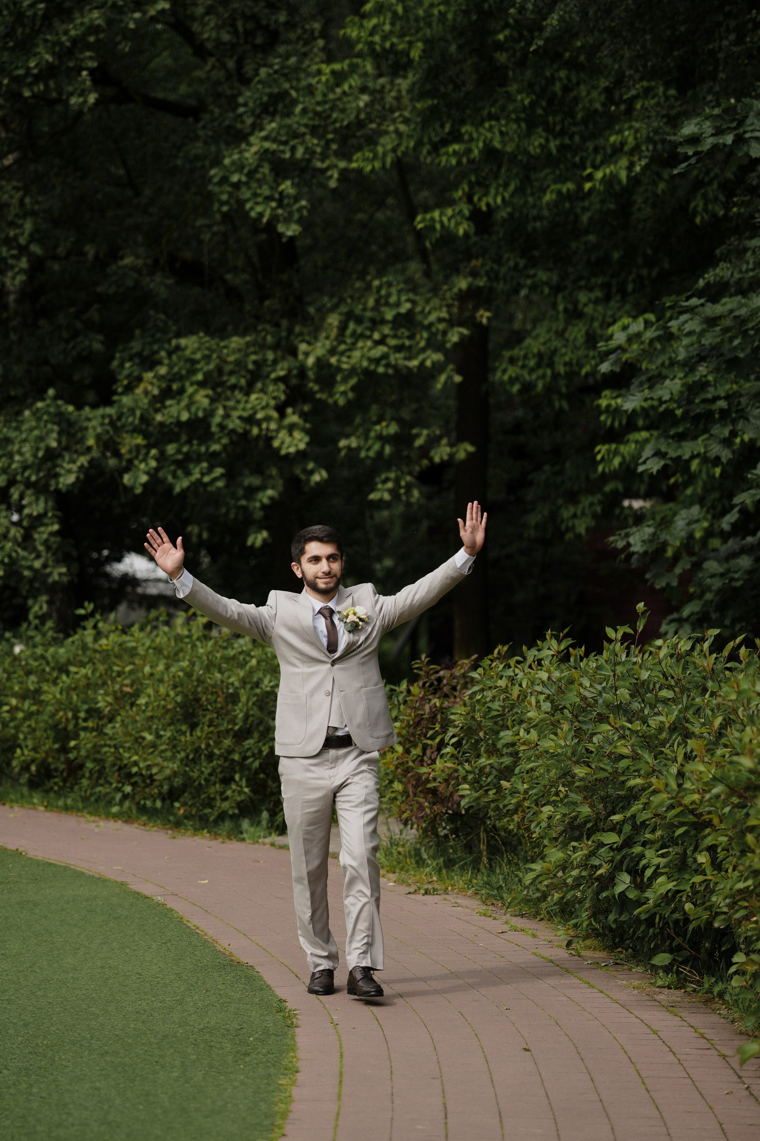 Сборы жениха и невесты, бракосочетание в Савеловском загсе, выездная церемония