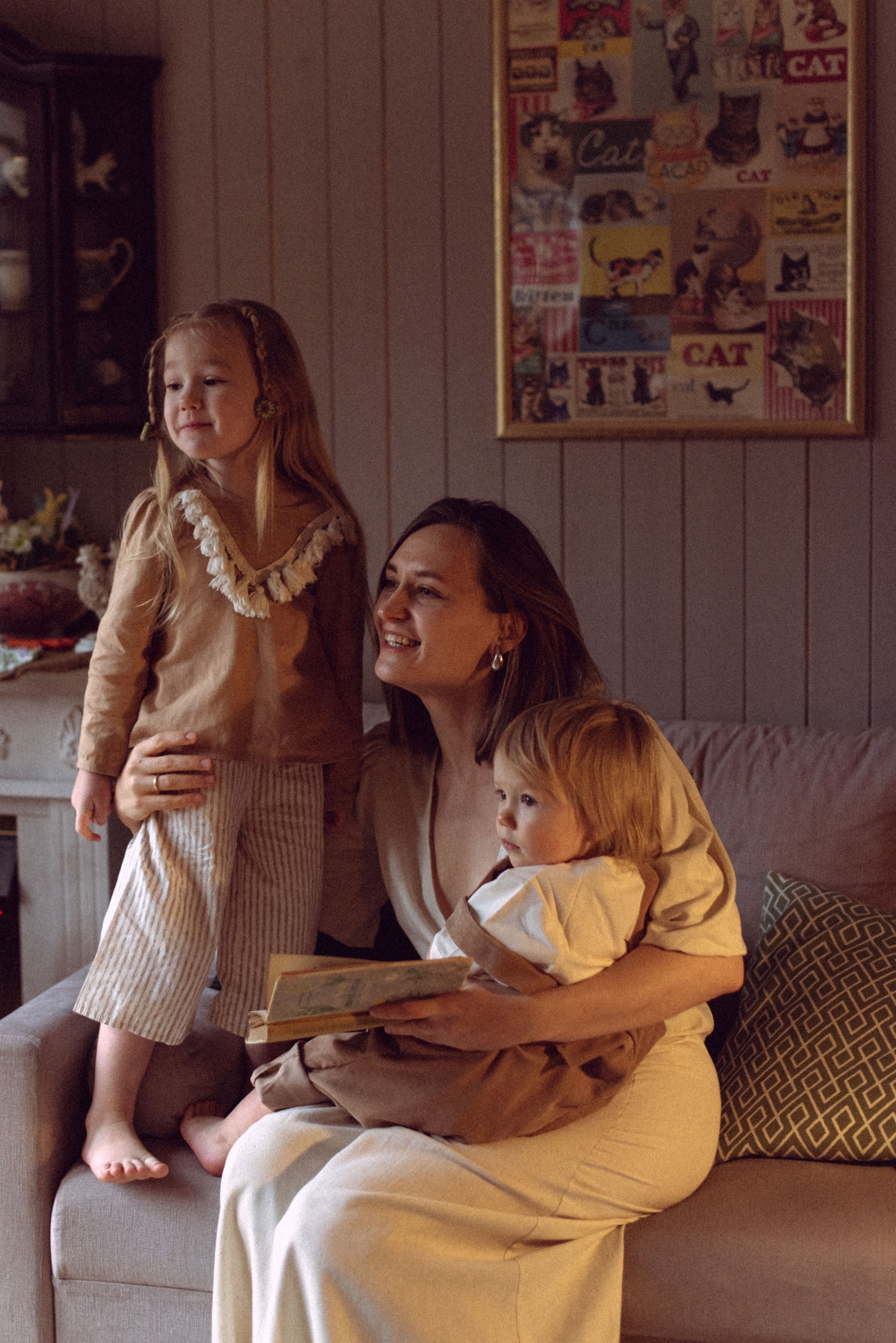 Даша с детками. Женский фотограф в Москве и МО