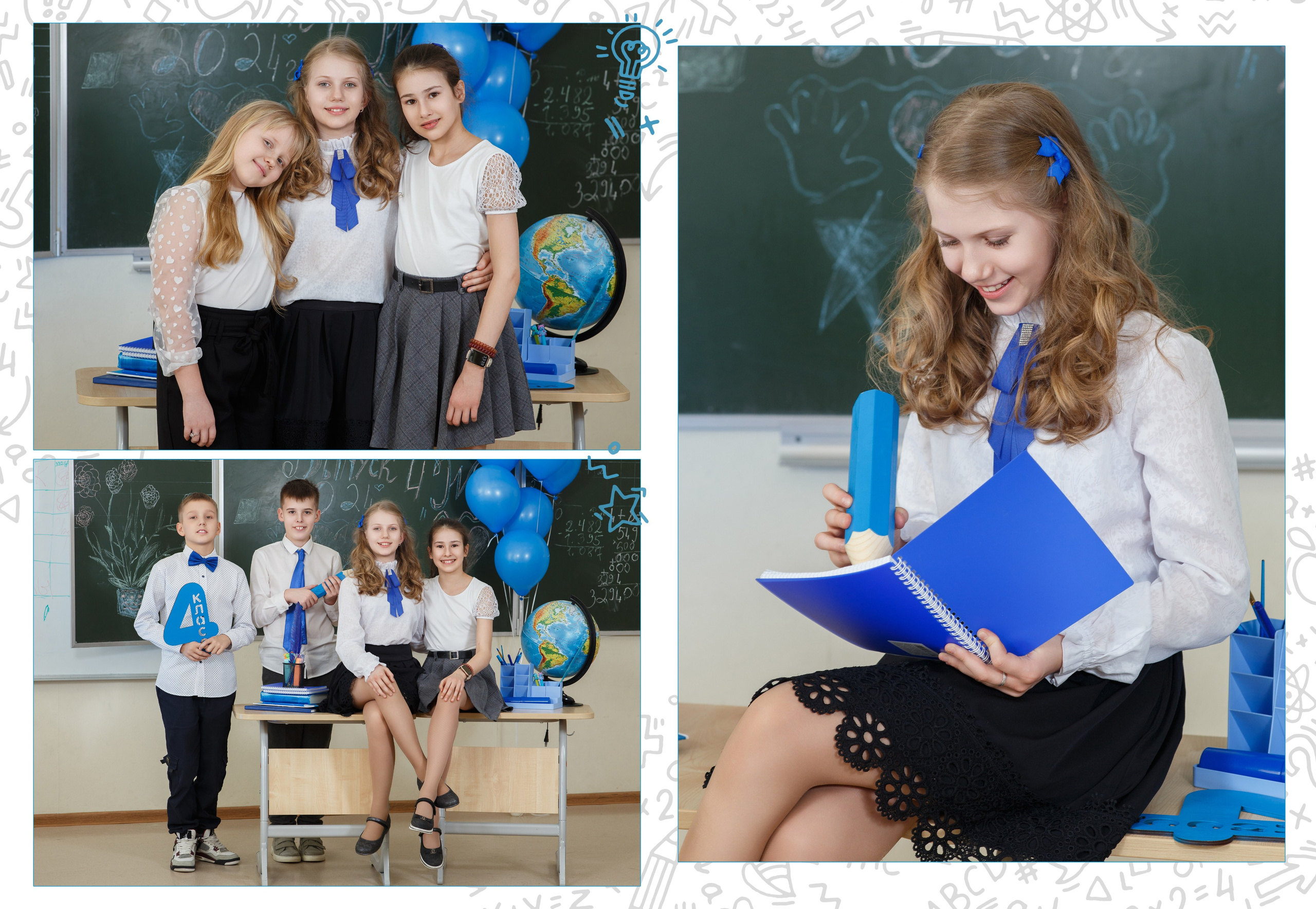 СТАНДАРТ. Выпускные альбомы для детского сада и школы