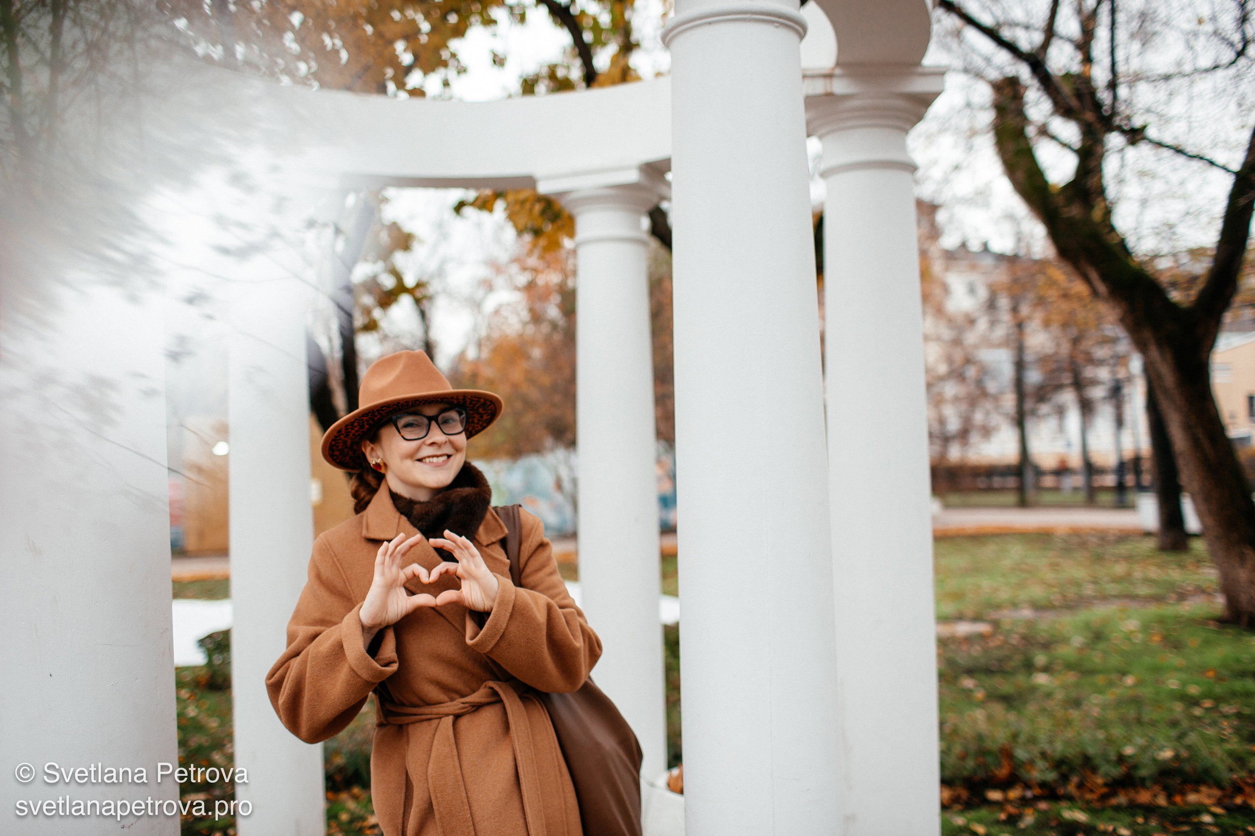 Индивидуальная съёмка. Чистые пруды. Осень 2025. Фотограф Светлана Петрова