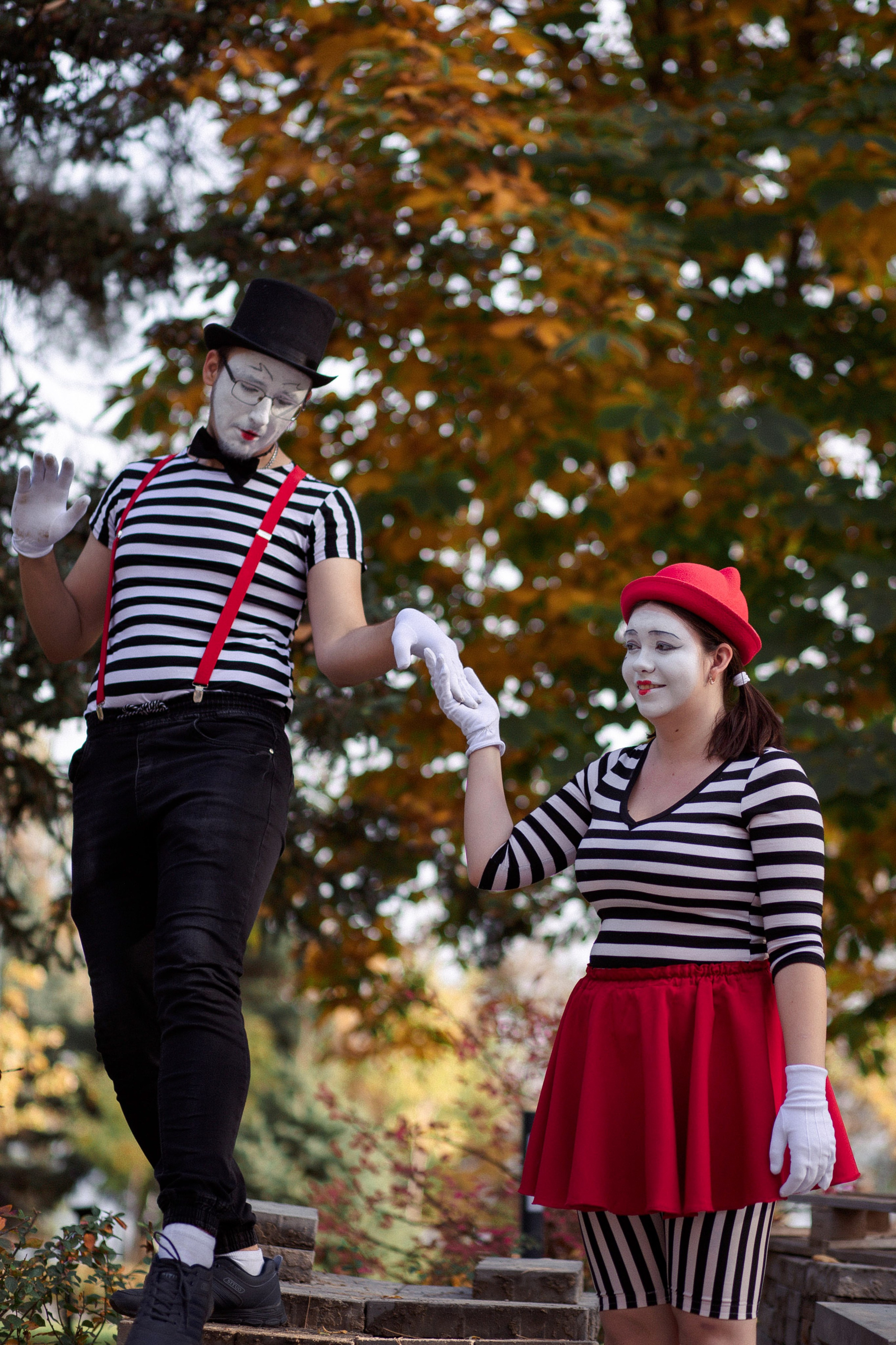 Мимы. Фотограф Крохин Олег