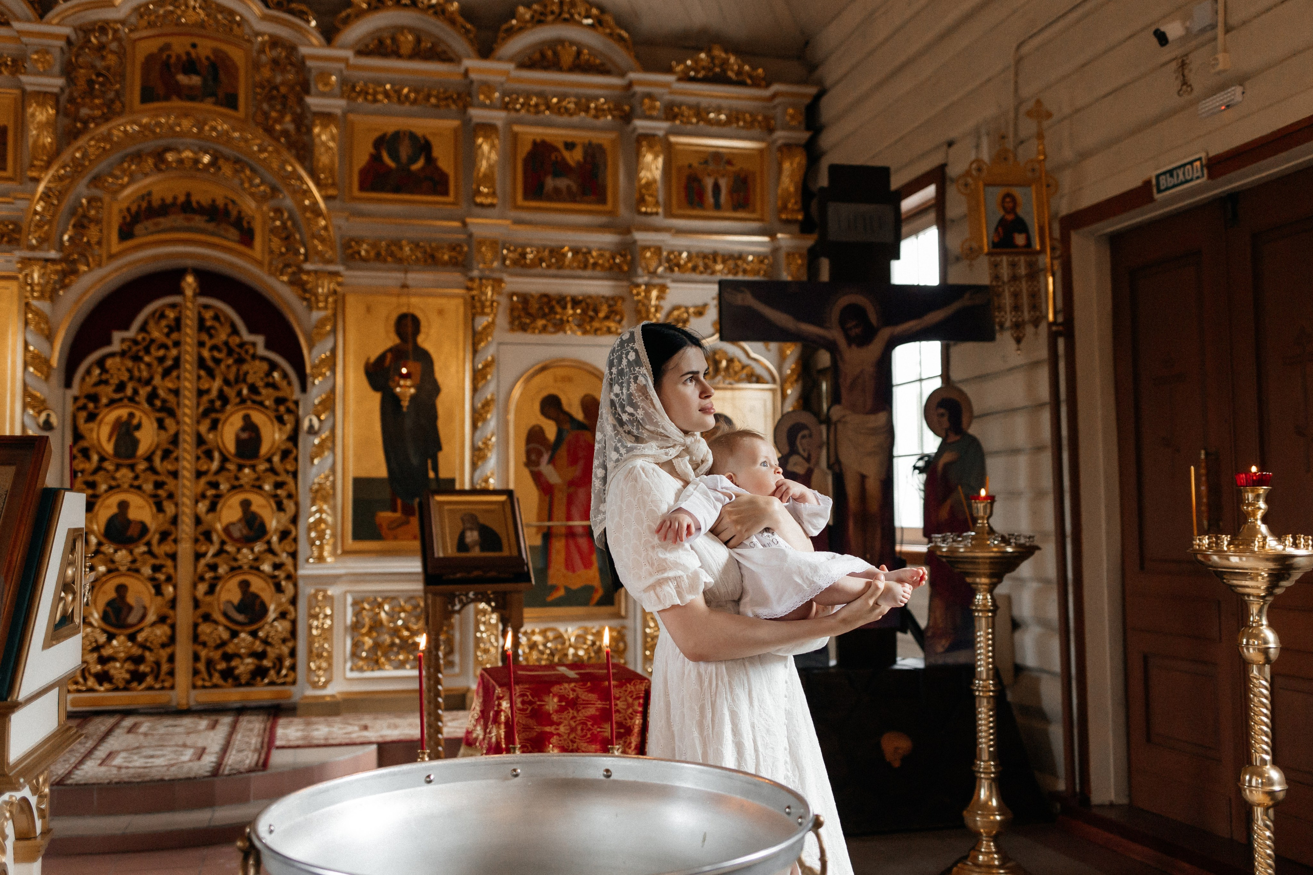 Крещение Саввы. Семейный и детский фотограф в Нижнем Новгороде Буслаева Мария
