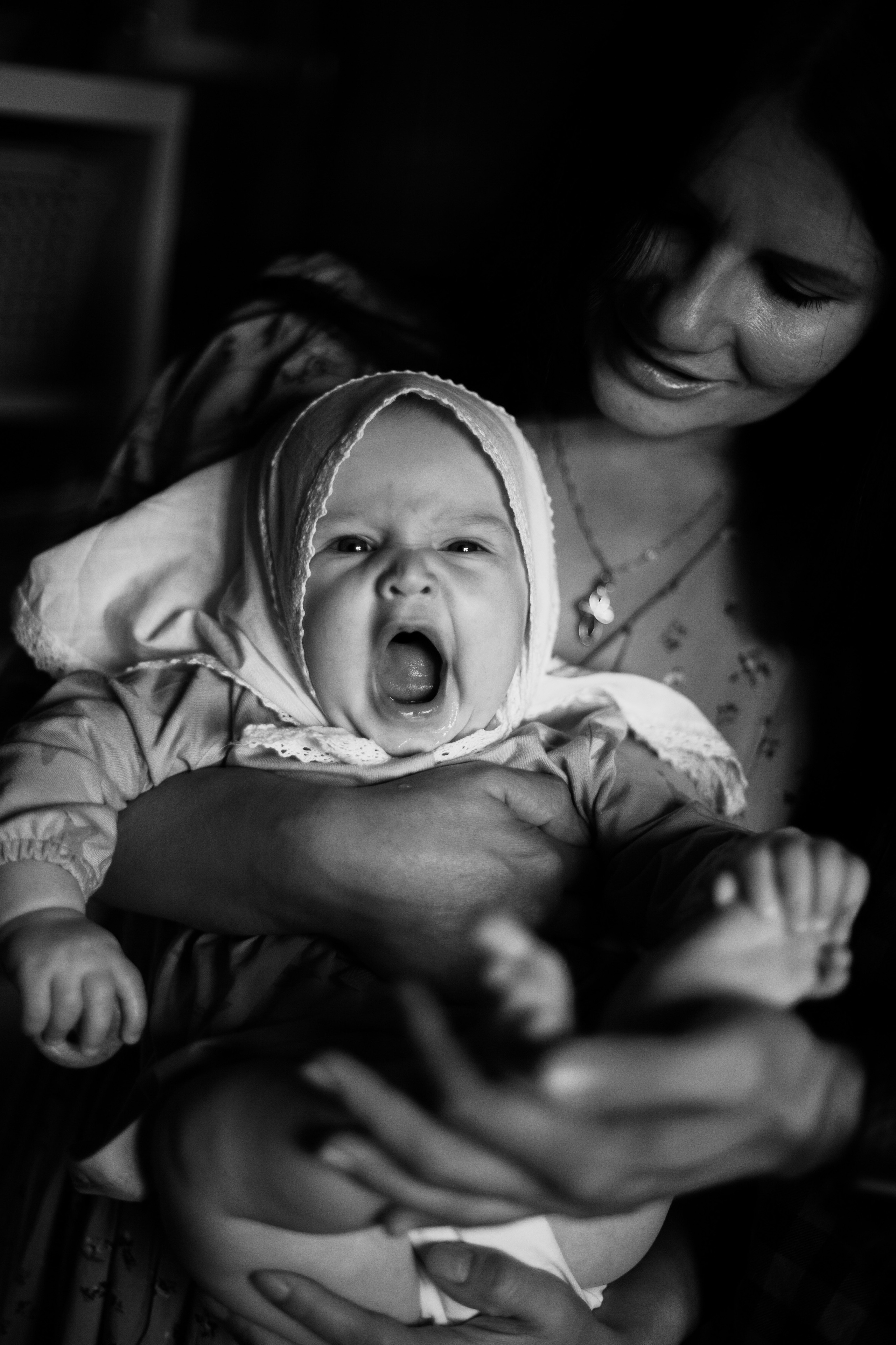 Домашняя съемка в загородном доме. Фотограф Наталья Яковлева, Санкт-Петербург. Семьи, ньюборн, крещения