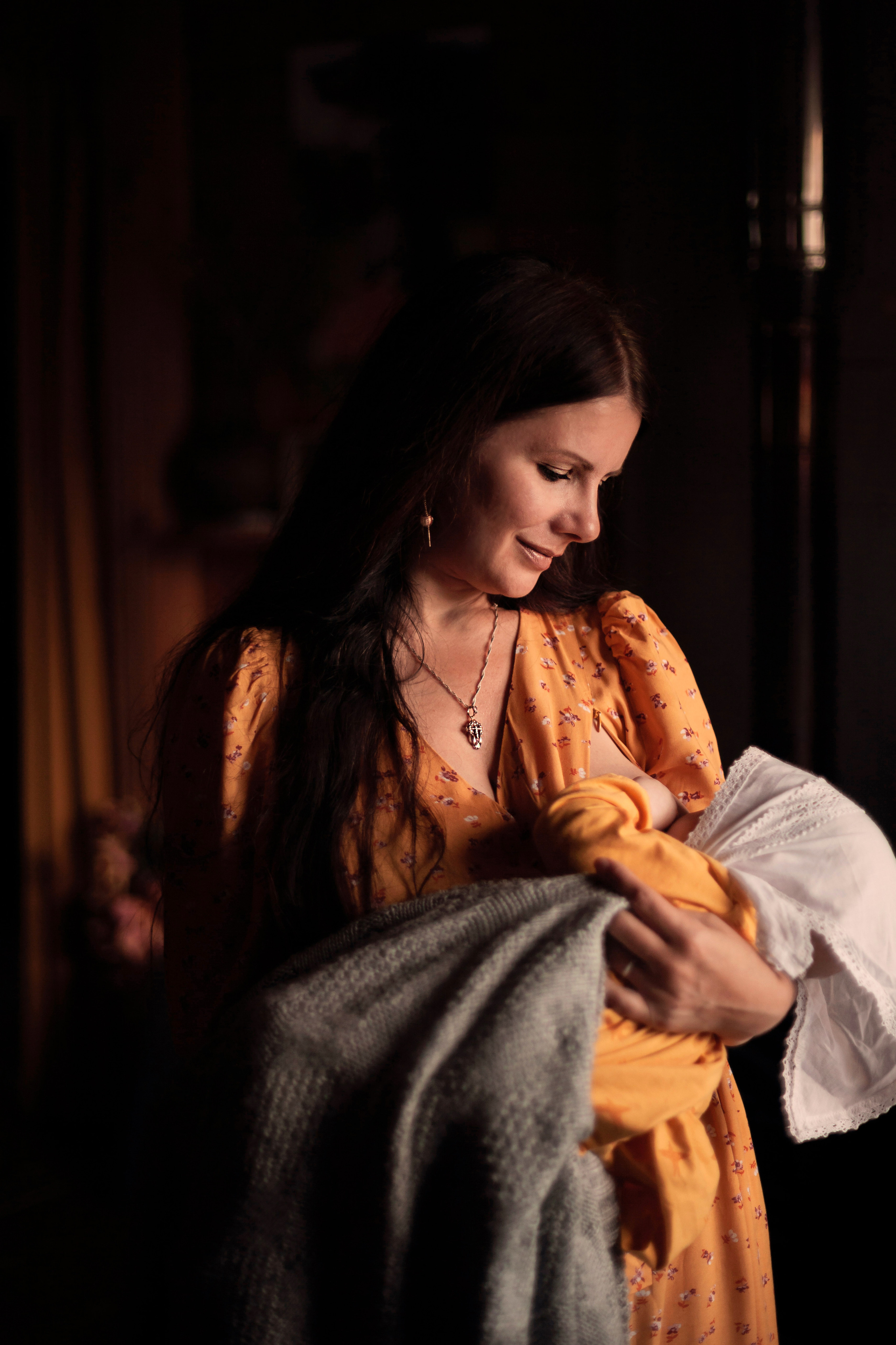 Домашняя съемка в загородном доме. Фотограф Наталья Яковлева, Санкт-Петербург. Семьи, ньюборн, крещения