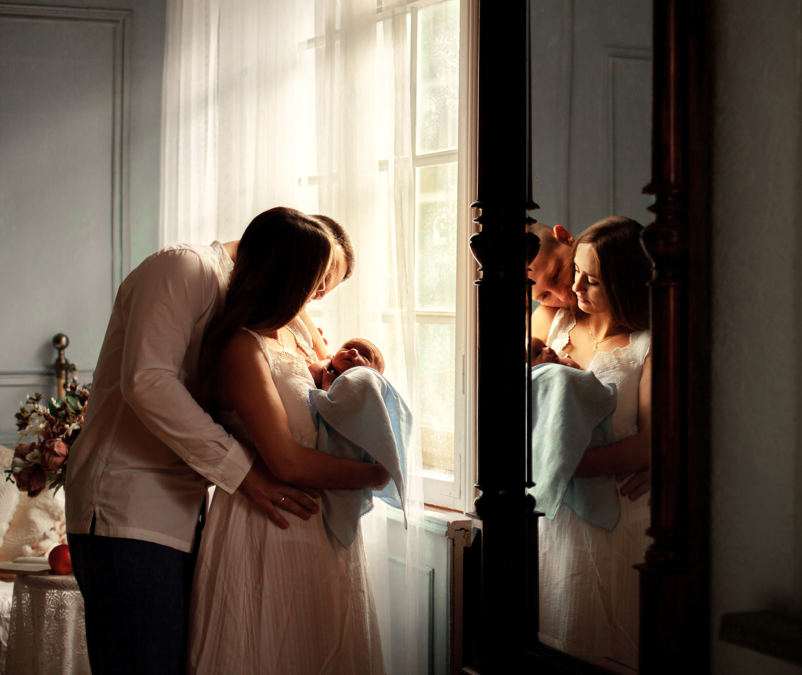 Татьяна, фотосессия с новорожденным. Фотограф Наталья Яковлева, Санкт-Петербург. Семьи, ньюборн, крещения